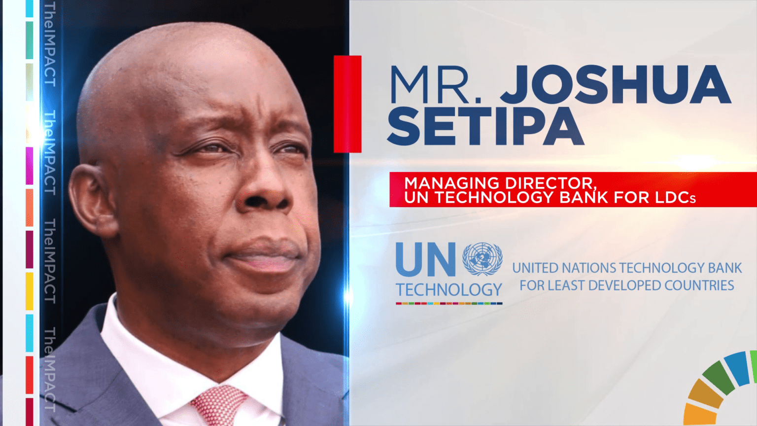 Joshua Setipa – Managing Director – UN Technology Bank