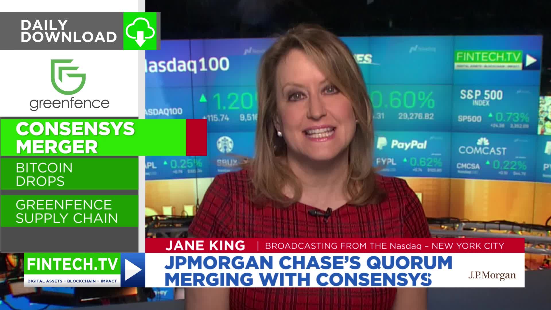 Daily Download: ConsenSys Merger & Bitcoin Drop