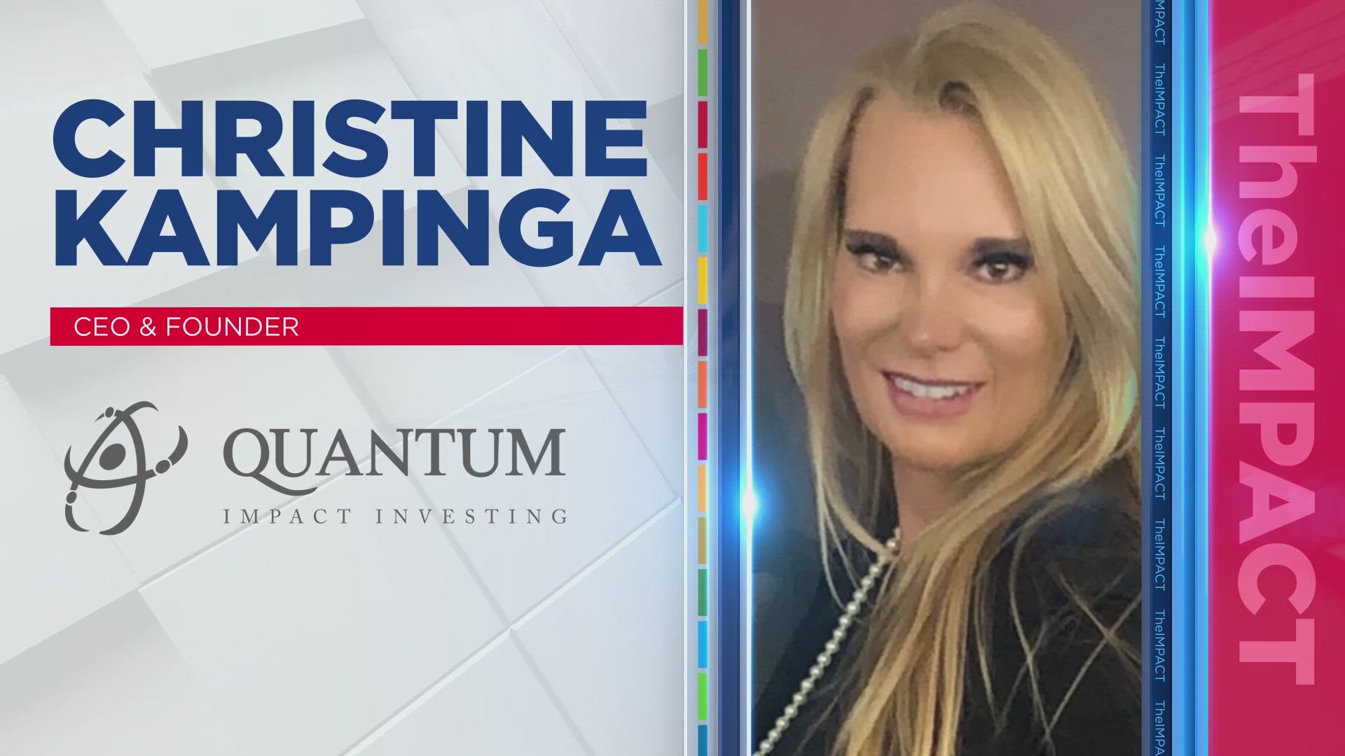 Christine Kampinga, Founder & CEO at Quantum Impact Investing