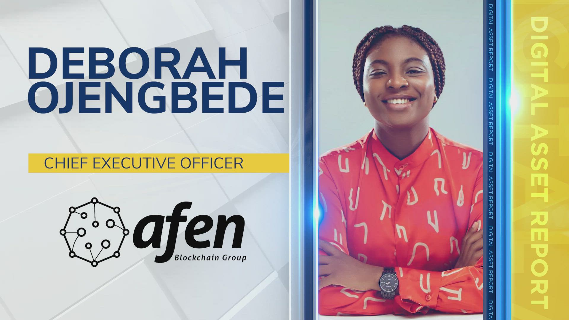 Deborah Ojengbede, CEO at AFEN Group