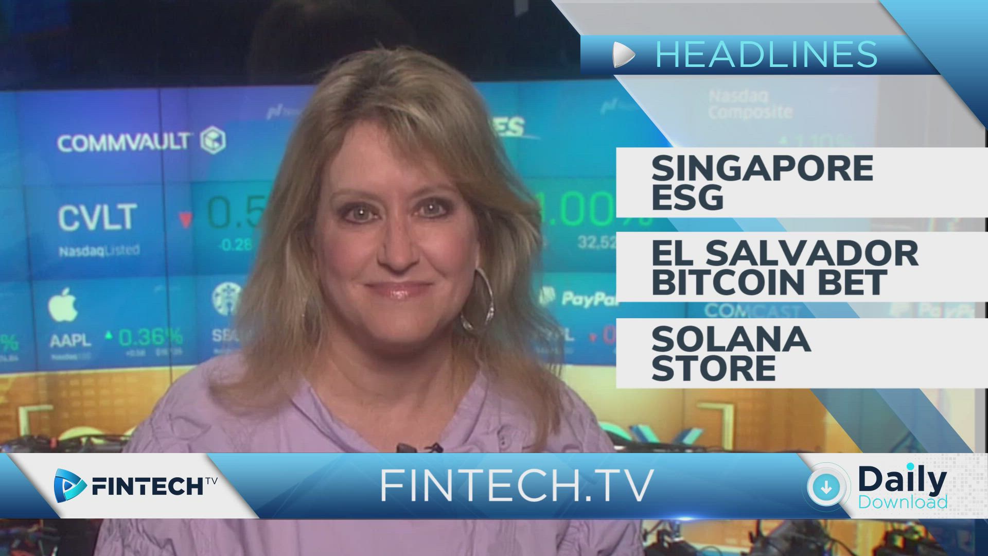 Singapore ESG, El Salvador Bitcoin, Solana Store