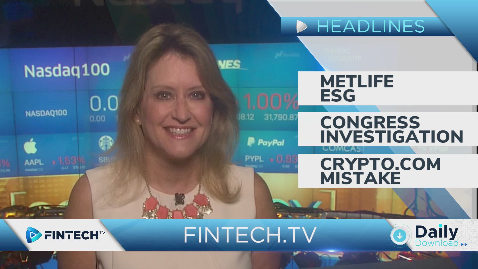 MetLife ESG. Congress Investigation, Crypto.com Mistake