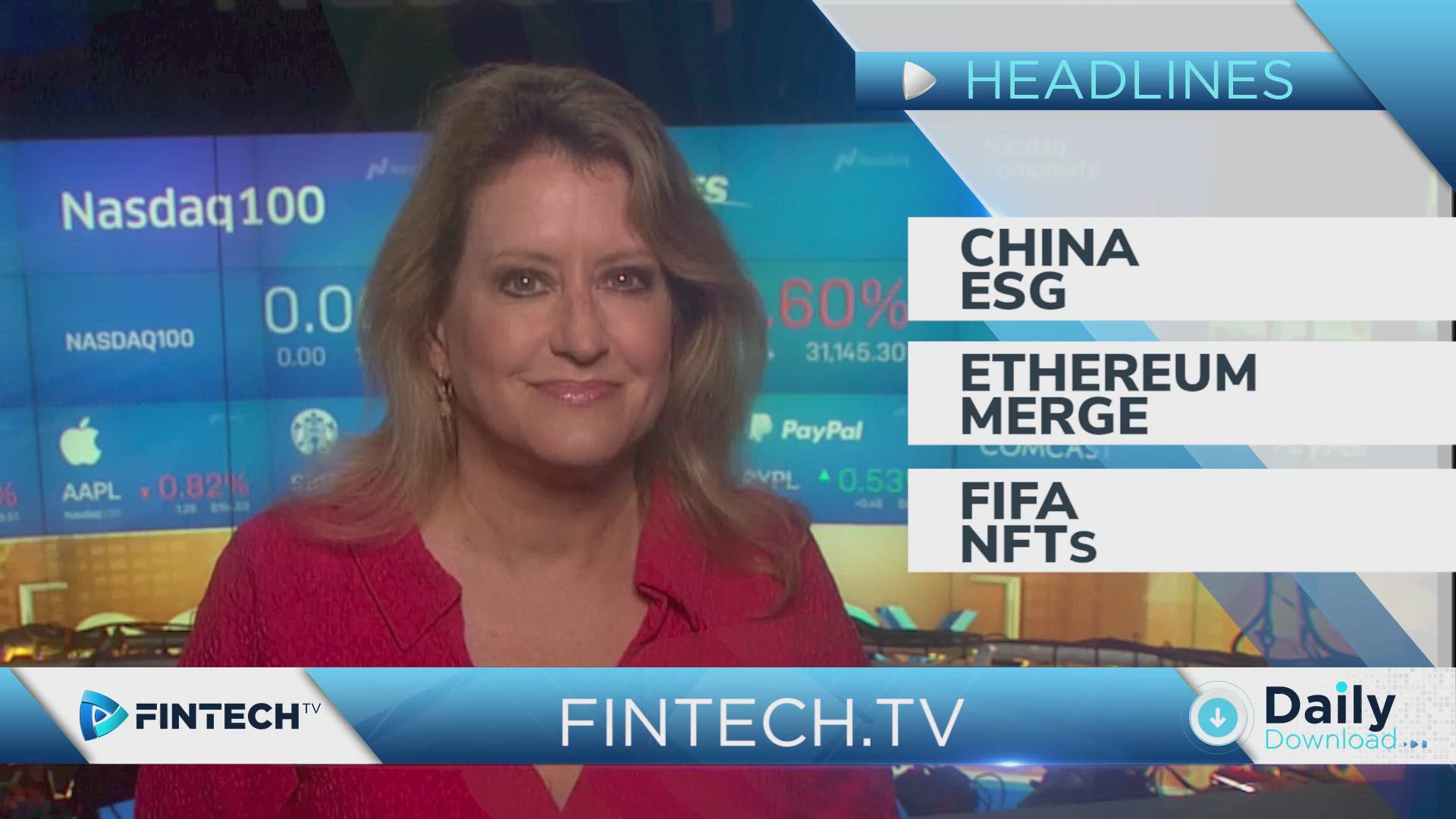 China’s ESG Funds, Ethereum Merge Has Officially Begun, FIFA to Launch NFT Platform