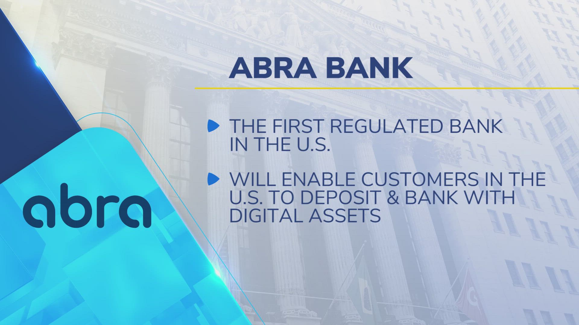 Abra Global Launches Abra Bank and Abra International