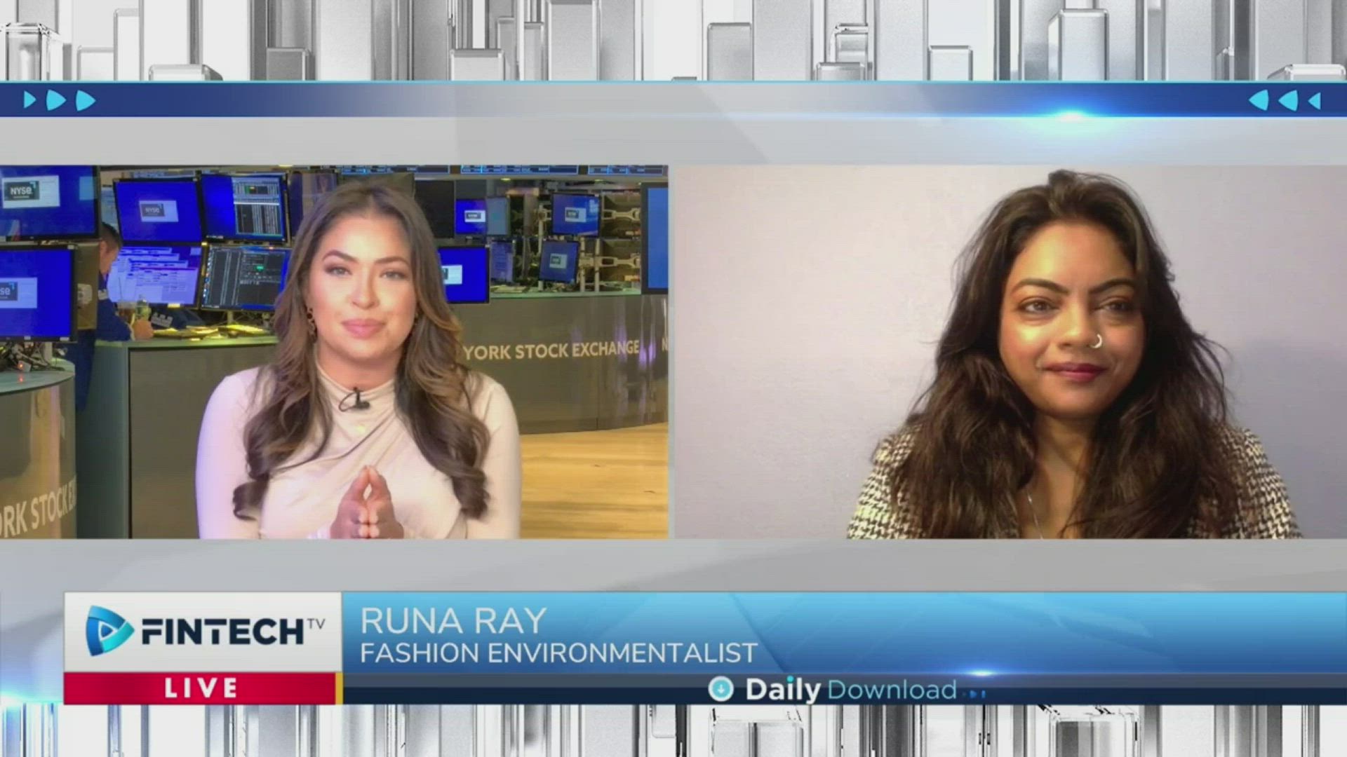 The Possible Long-Term Issues In The Rise Of Sustainable Fashion | FINTECH.TV | Interview With Runa Ray
