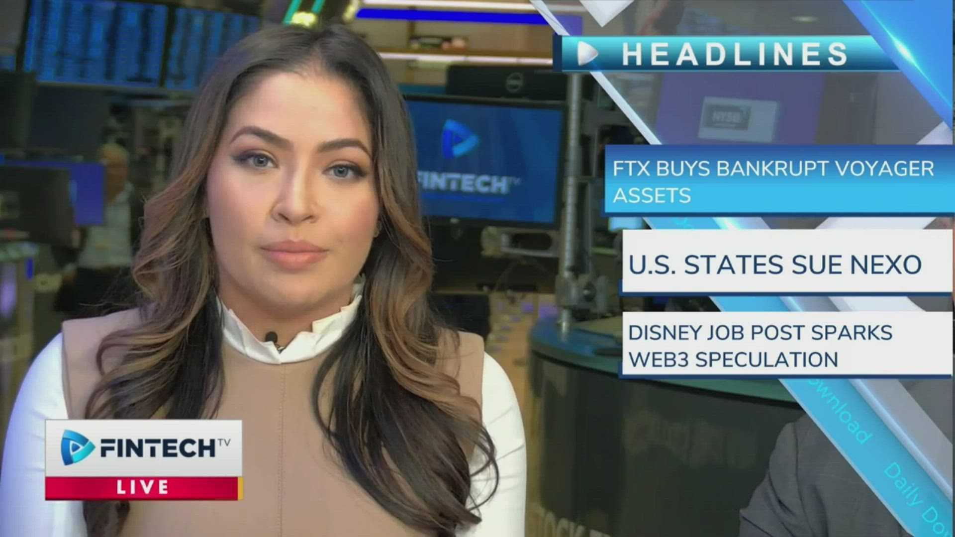 FTX Buys Voyager, Nexo Gets Sued By The US, Web3 Speculation With Disney,