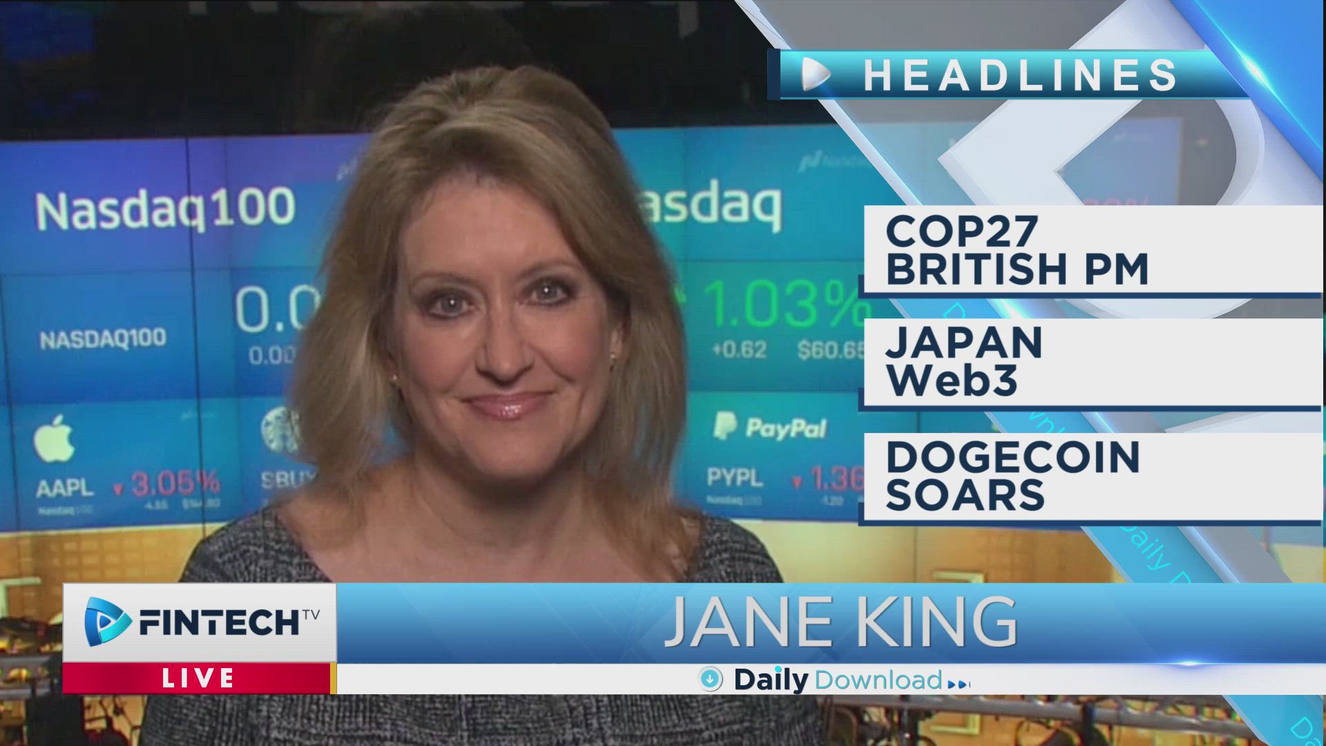 COP27 British PM, Japan Web3, Dogecoin Soars