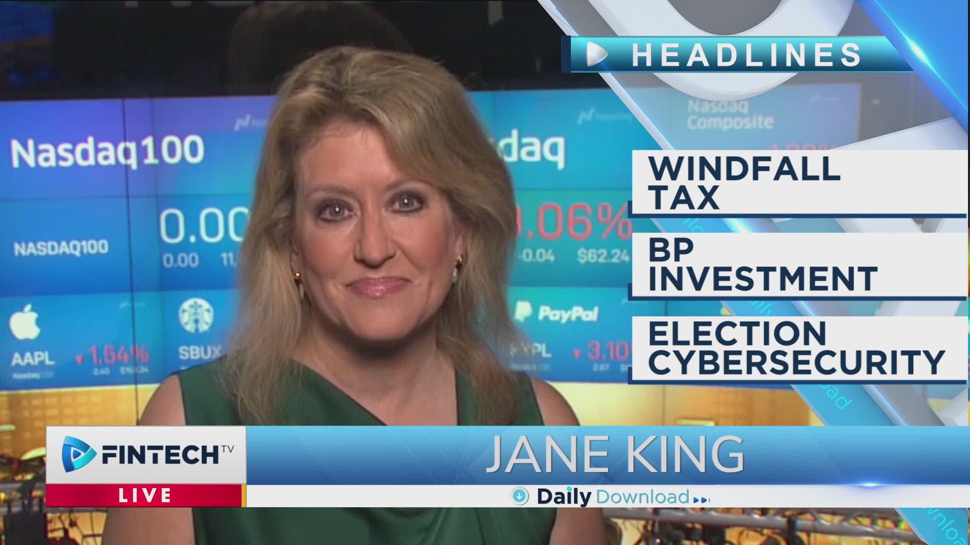 Windfall Tax, BP Investment, Election Cybersecurity