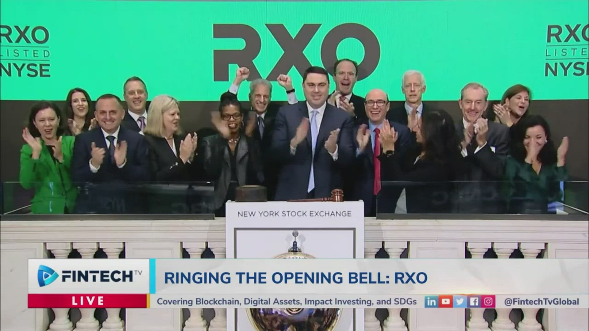 RXO Rings The Opening Bell
