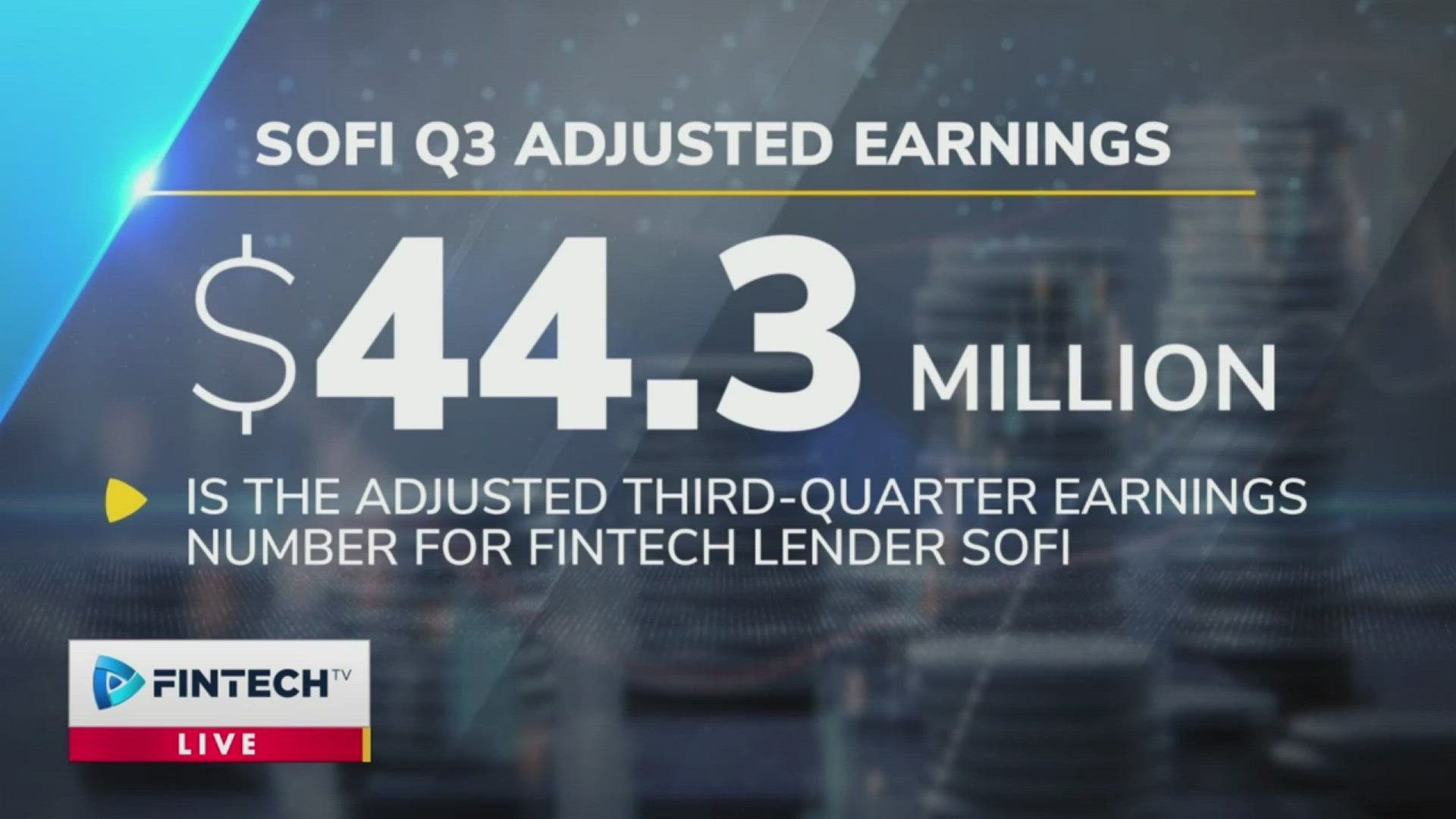 SoFi Q3 Adjusted Earnings