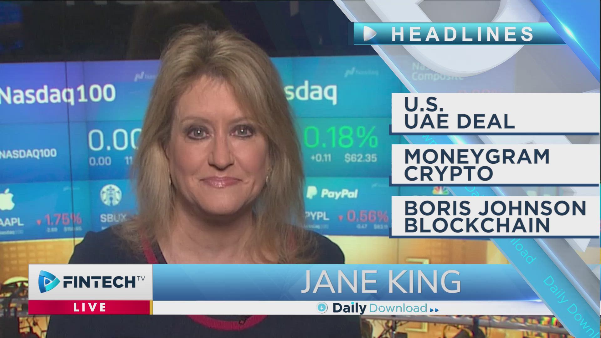 US UAE Deal, MoneyGram Crypto, Boris Johnson Blockchain
