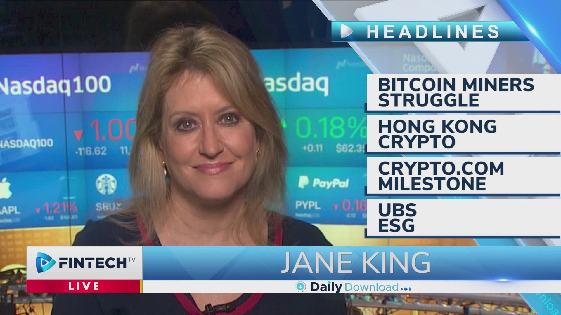 Bitcoin Miners Struggle, Hong Kong Crypto, Crypto.com Milestone, UBS ESG