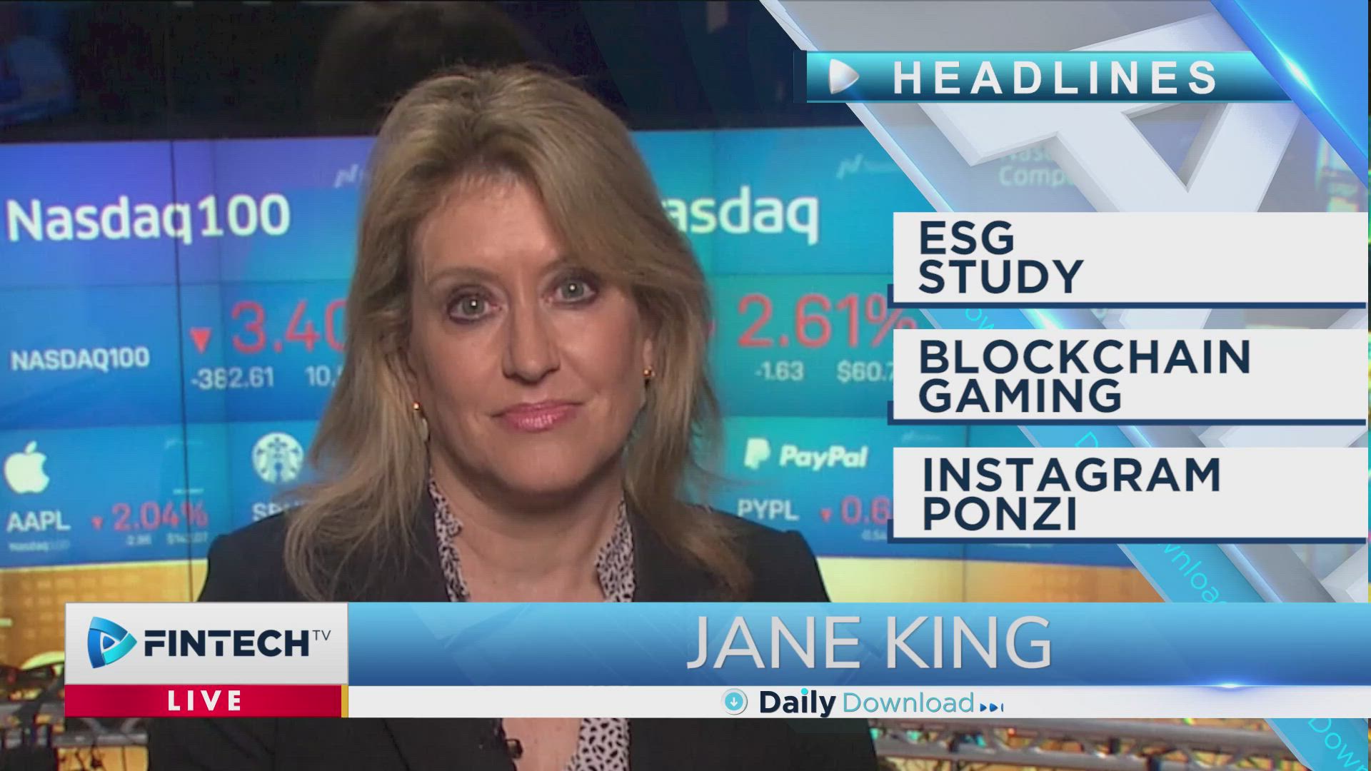 ESG Study, Microsoft Blockchain Gaming, Insta Influencer Ponzi Scheme