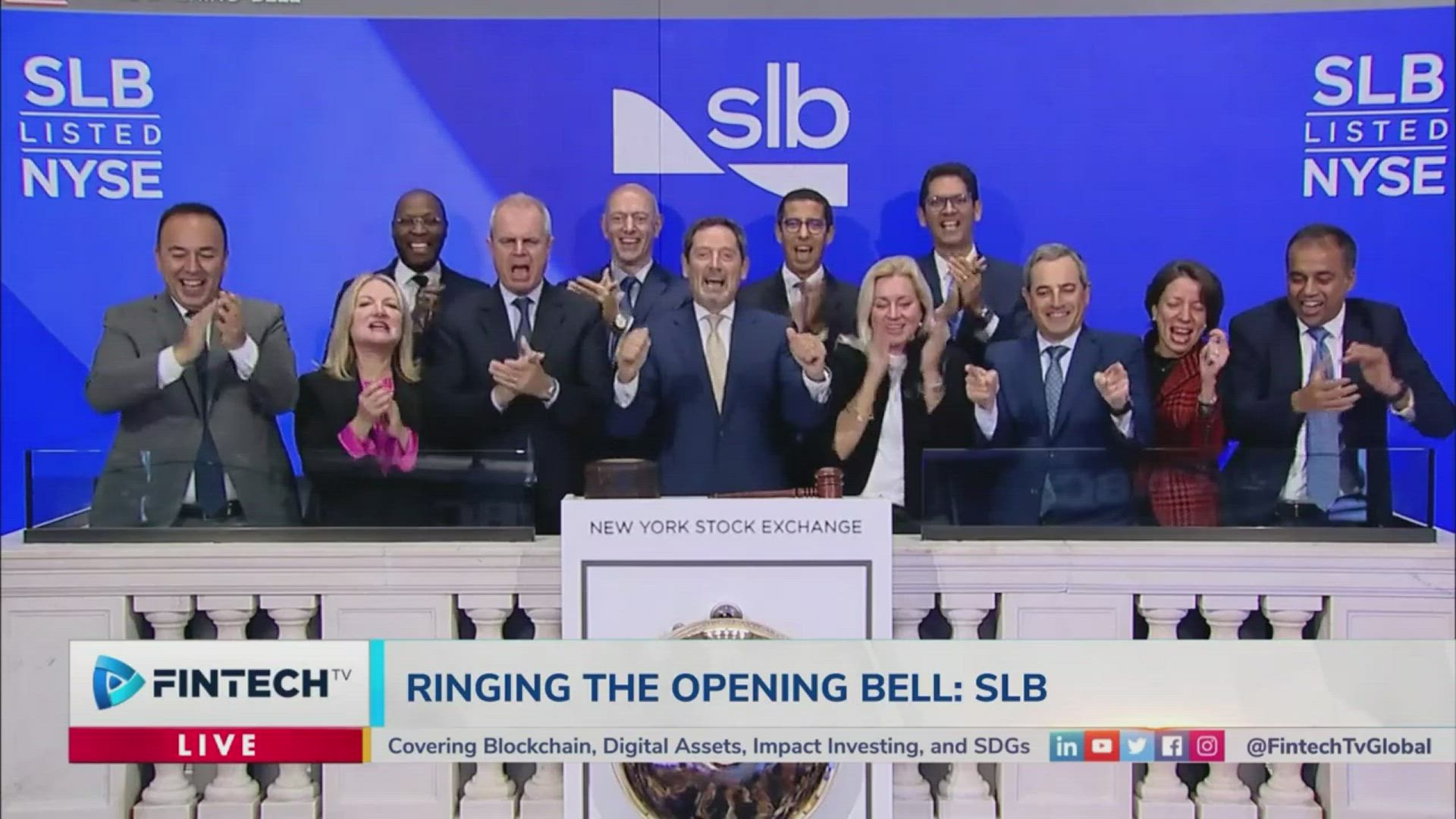 SLB Rings The Opening Bell