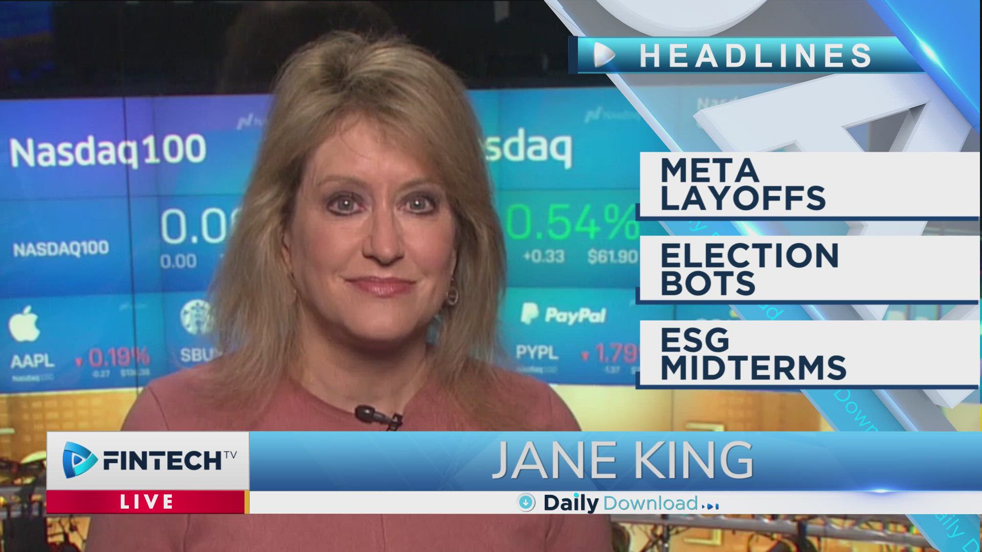 Meta Layoffs, Election Bots, ESG Midterm