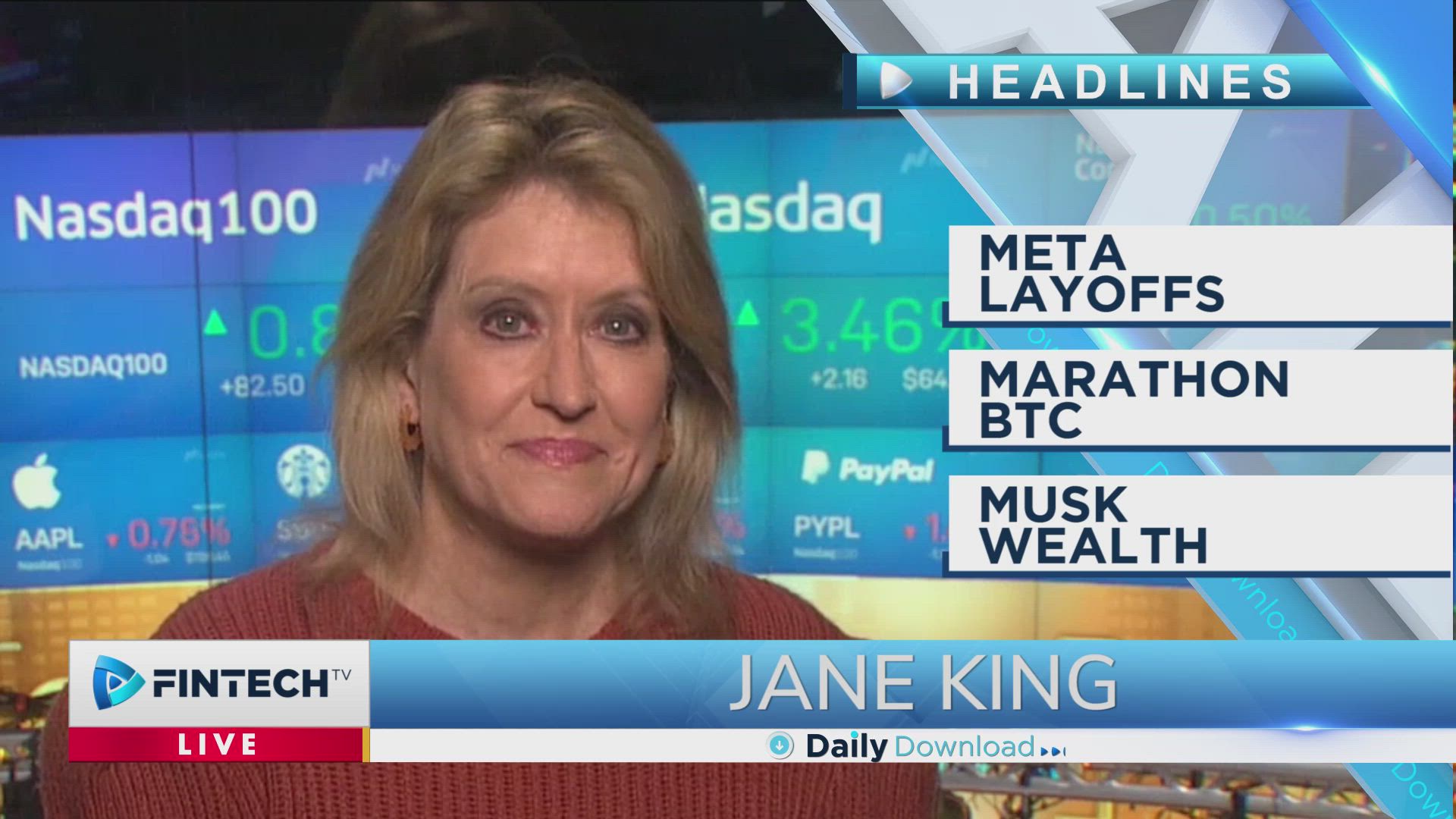 Meta Layoffs, Marathon BTC, Musk Wealth