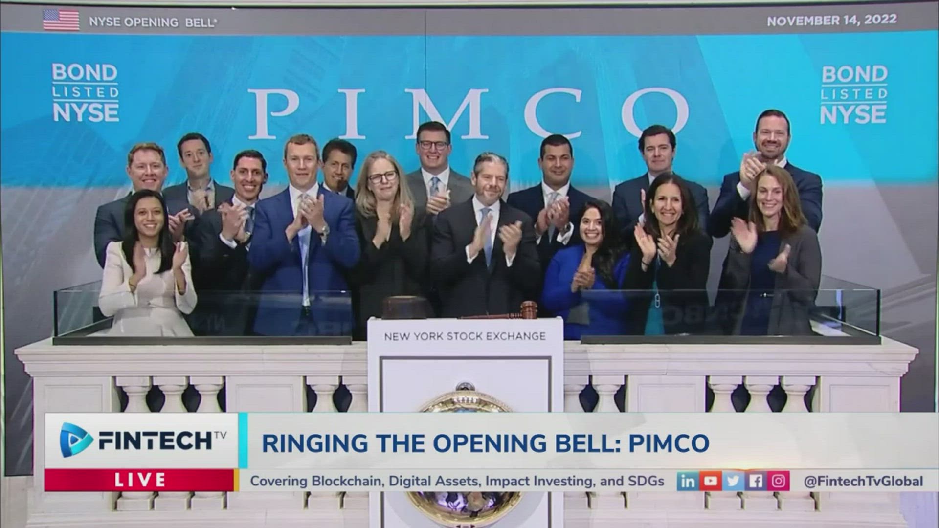 PIMCO Rings The Openings Bell