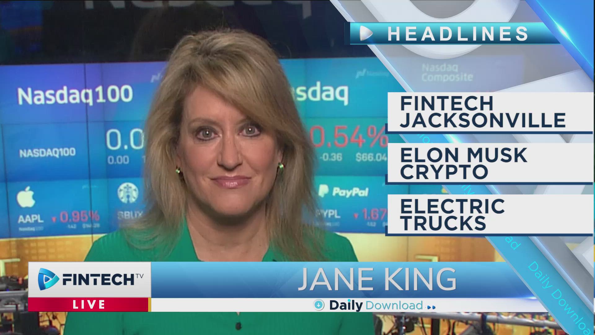FinTech Jacksonville, Elon Musk Crypto, Electric Trucks