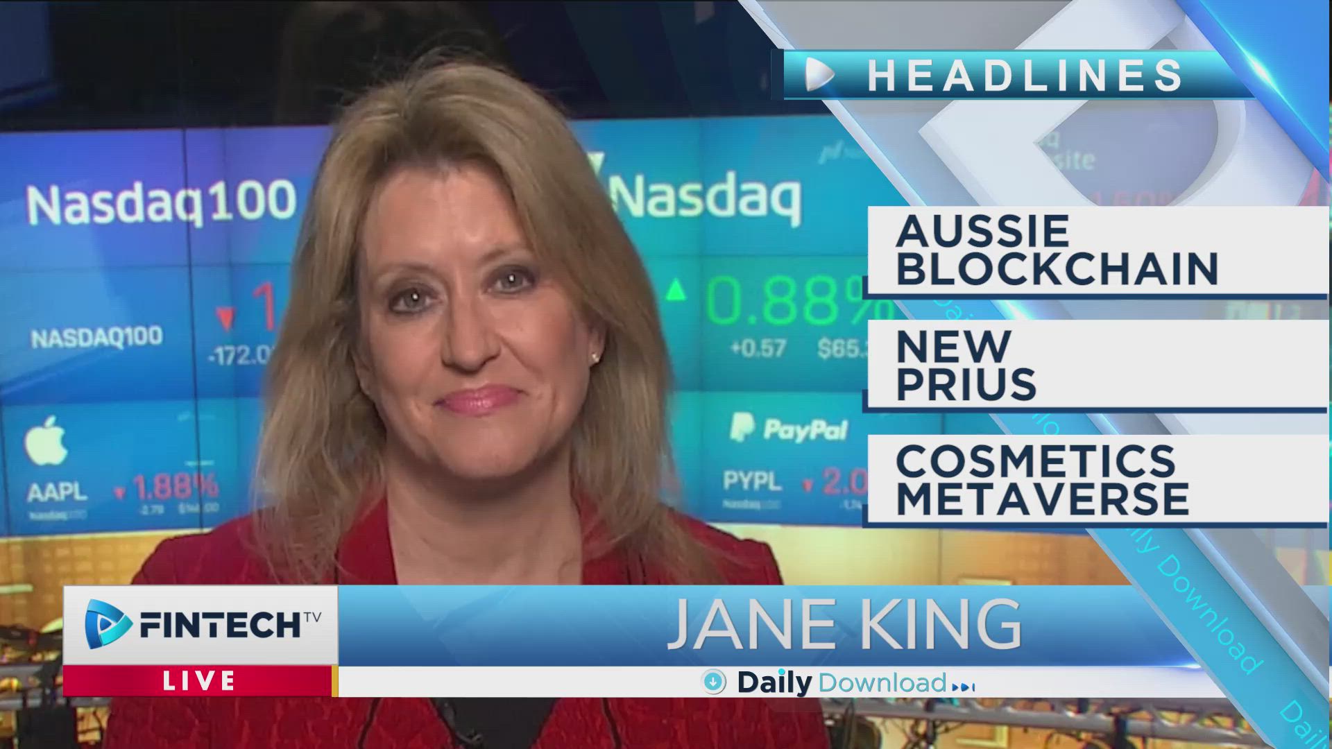 Aussie Blockchain, New Prius, Cosmetics Metaverse