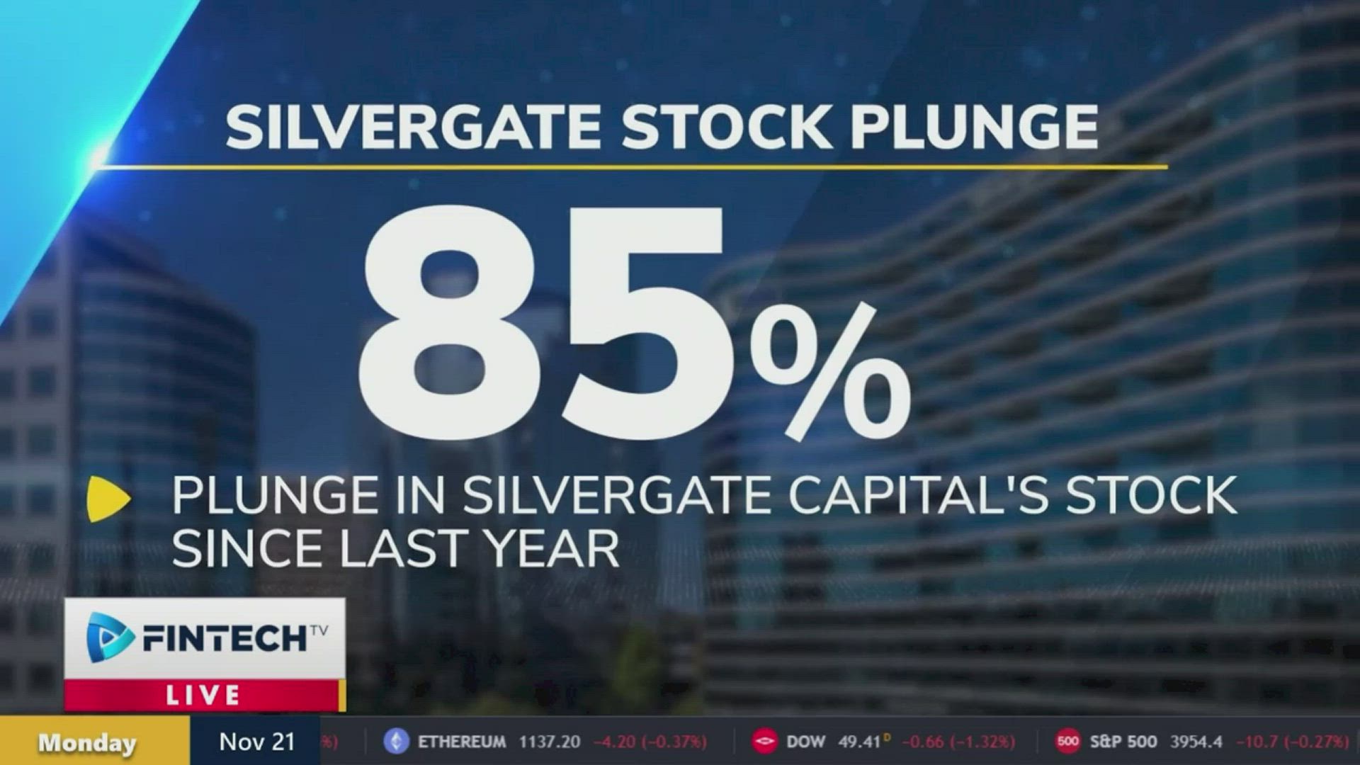 Silvergate Stock Plunge