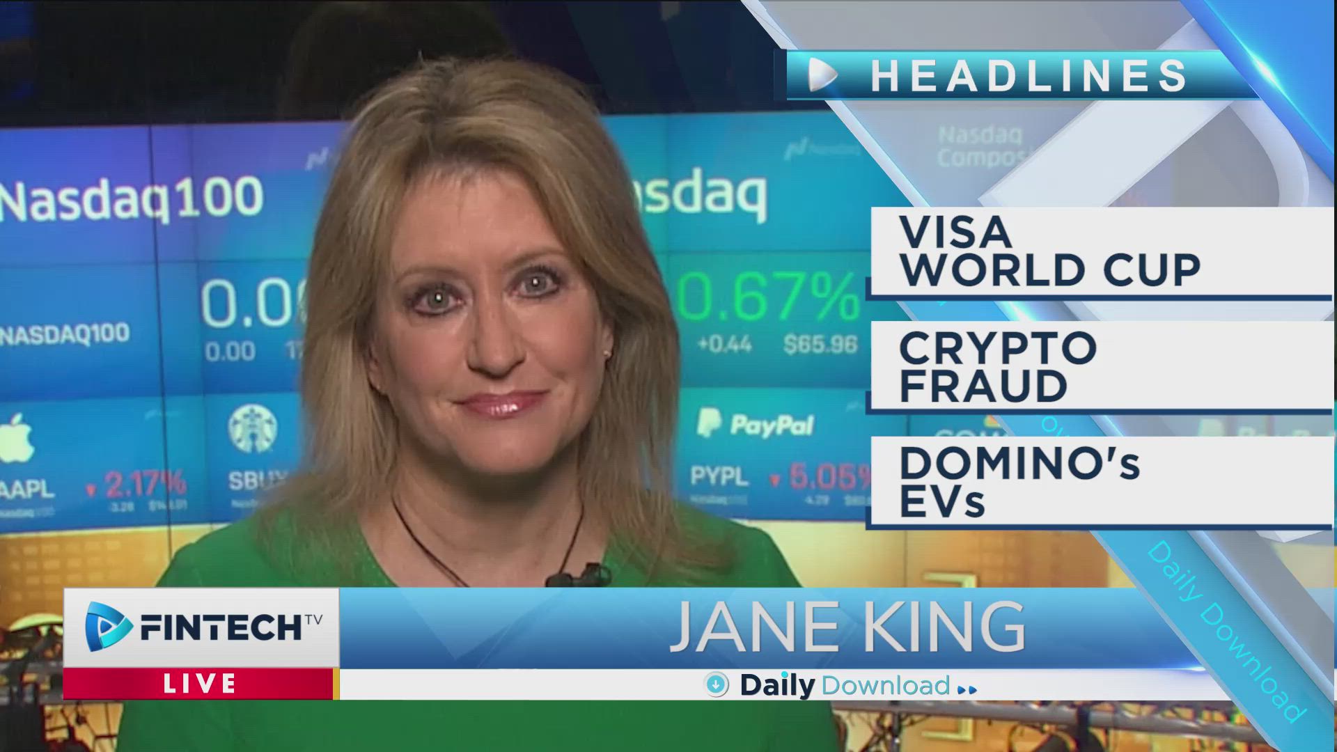 Visa World Cup, Crypto Fraud, Domino’s EVs