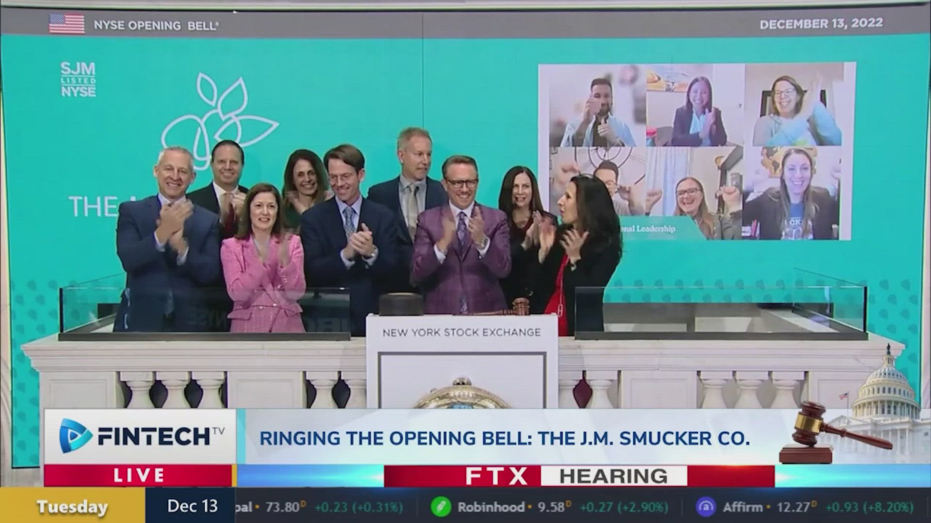 The J.M. Smucker Co. Rings The Opening Bell