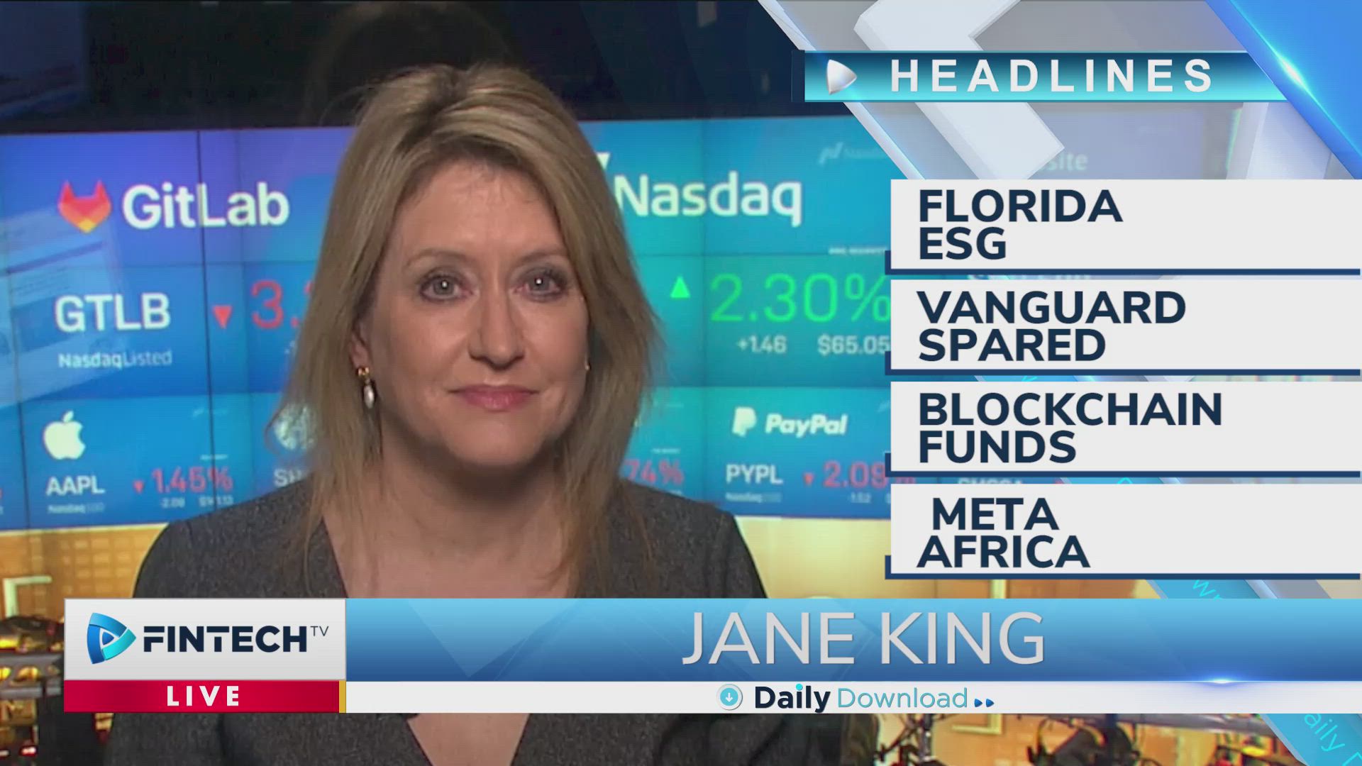 Florida ESG, Vanguard Spared, Blockchain Funds, Meta Africa