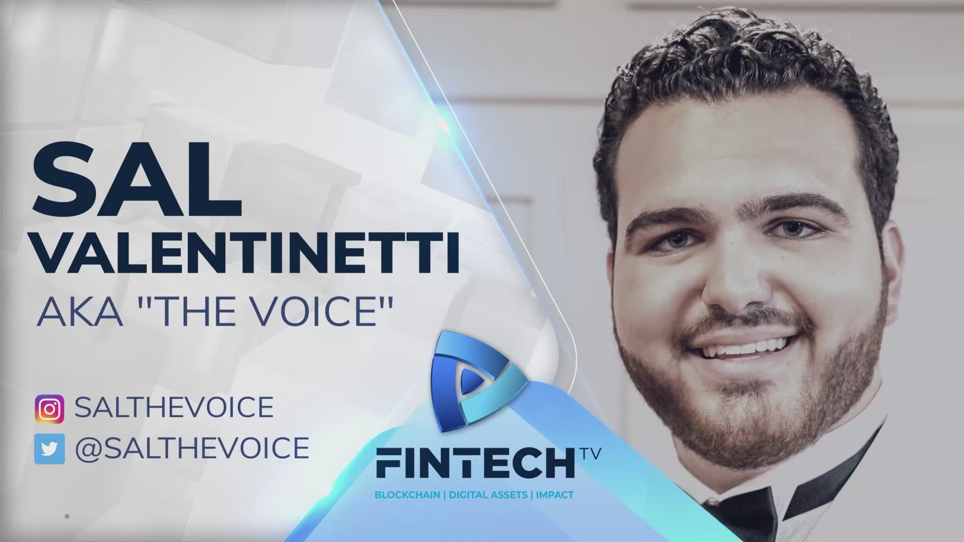 How Sal “The Voice” Valentinetti is navigating the business world as an entertainer