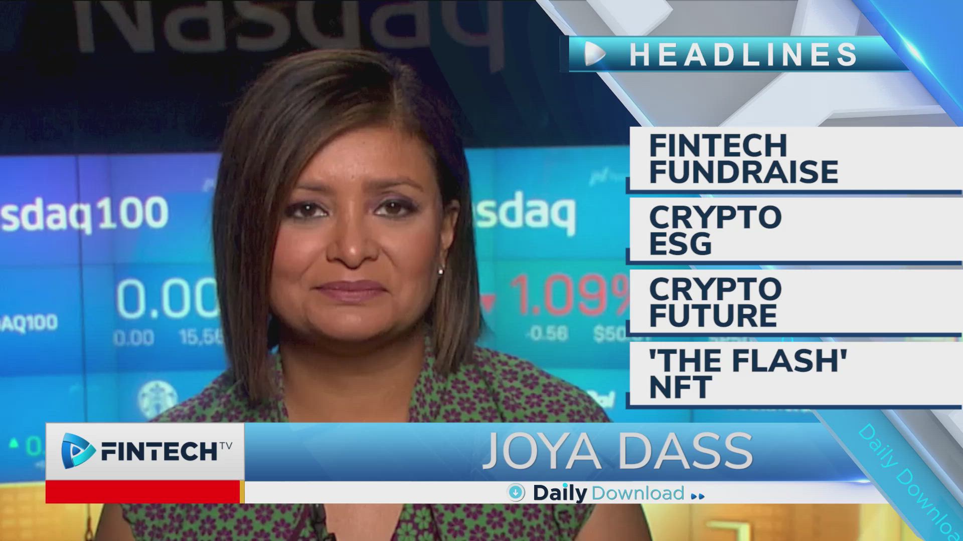 Fintech fundraise, Crypto ESG, Crypto future, ‘The Flash’ NFT