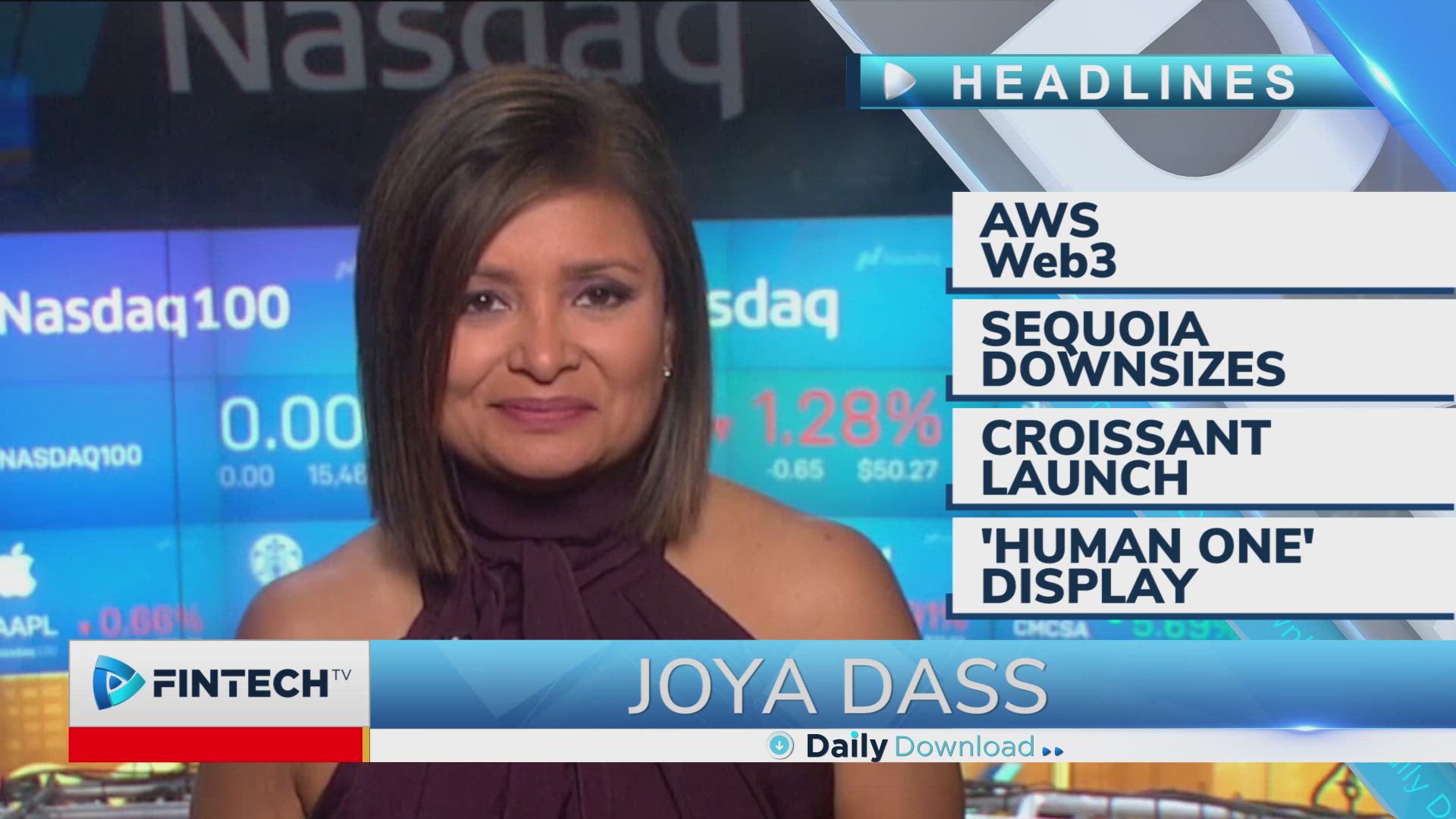 AWS Web3, Sequoia downsizes, Croissant Launch, ‘Human One’ display