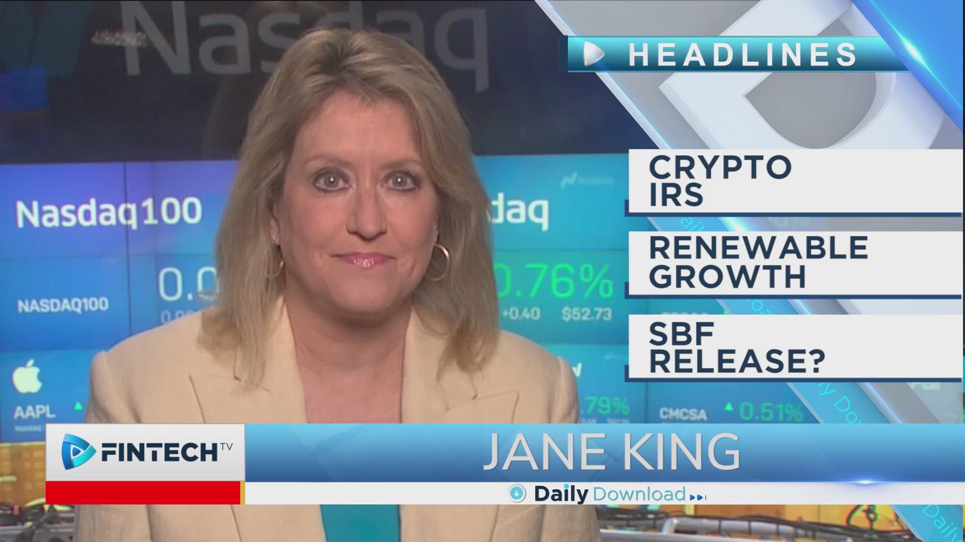 Crypto IRS, Renewable growth, SBF Release?