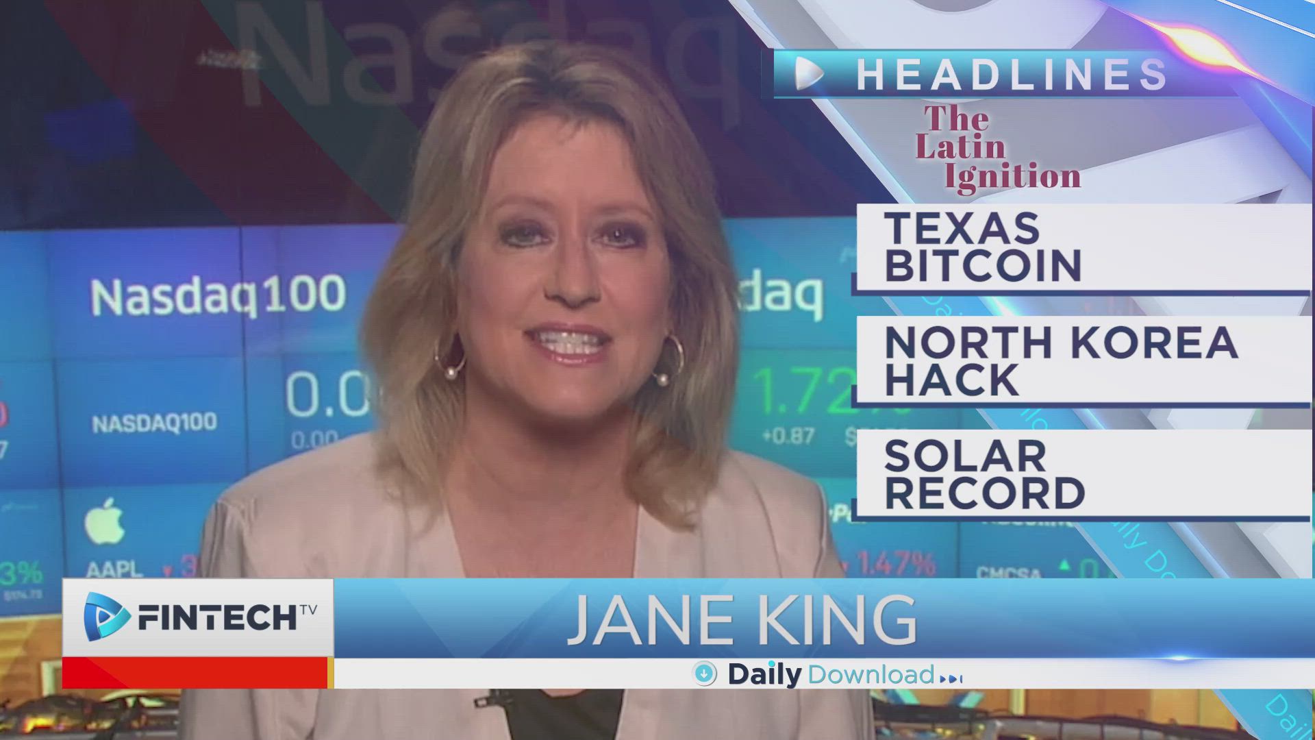 Texas bitcoin, North Korea hack, Solar record