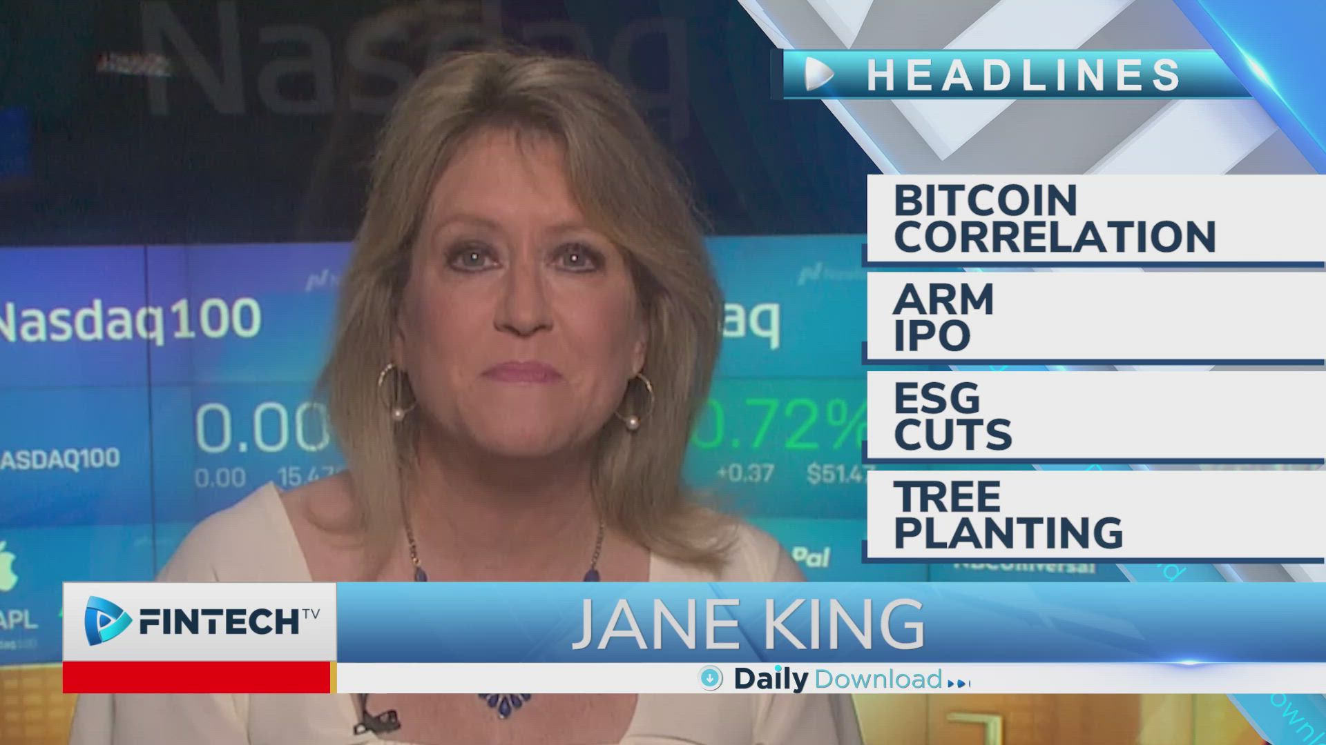 Bitcoin Correlation, ARM IPO, ESG Cuts, Tree Planting
