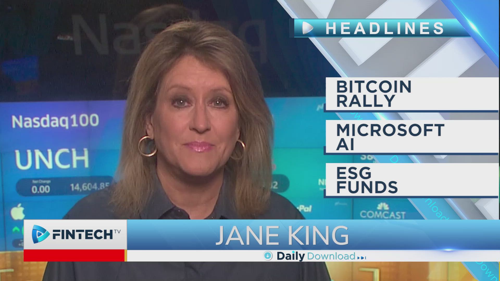 Bitcoin rally, Microsoft AI, ESG funds