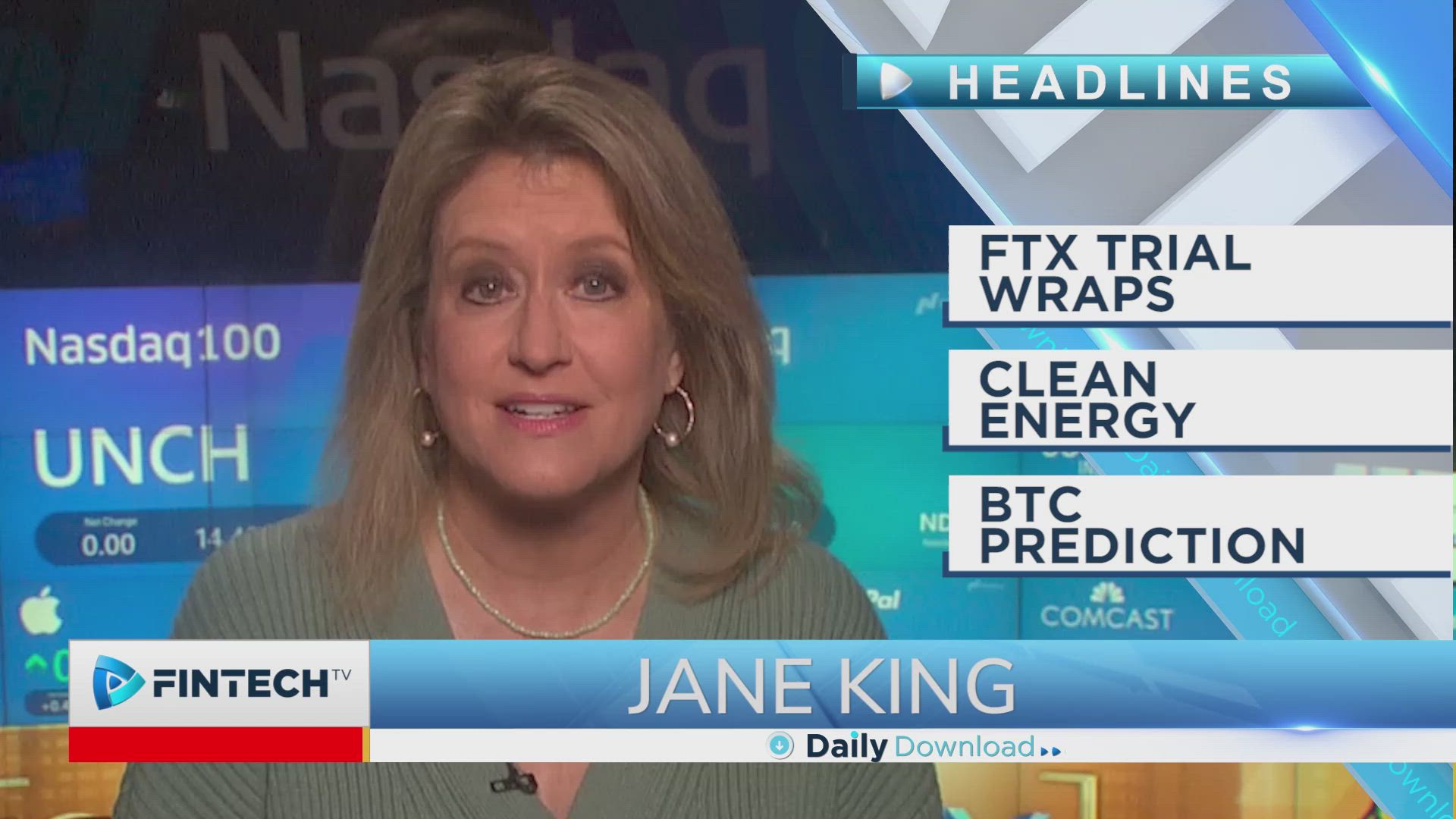 FTX trial wraps, Clean energy, BTC prediction