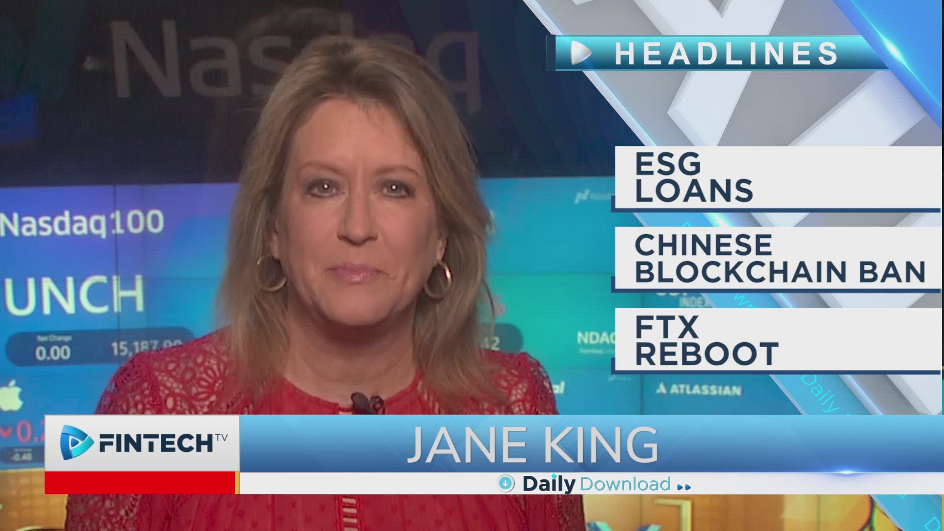 ESG loans, Chinese blockchain ban, FTX reboot