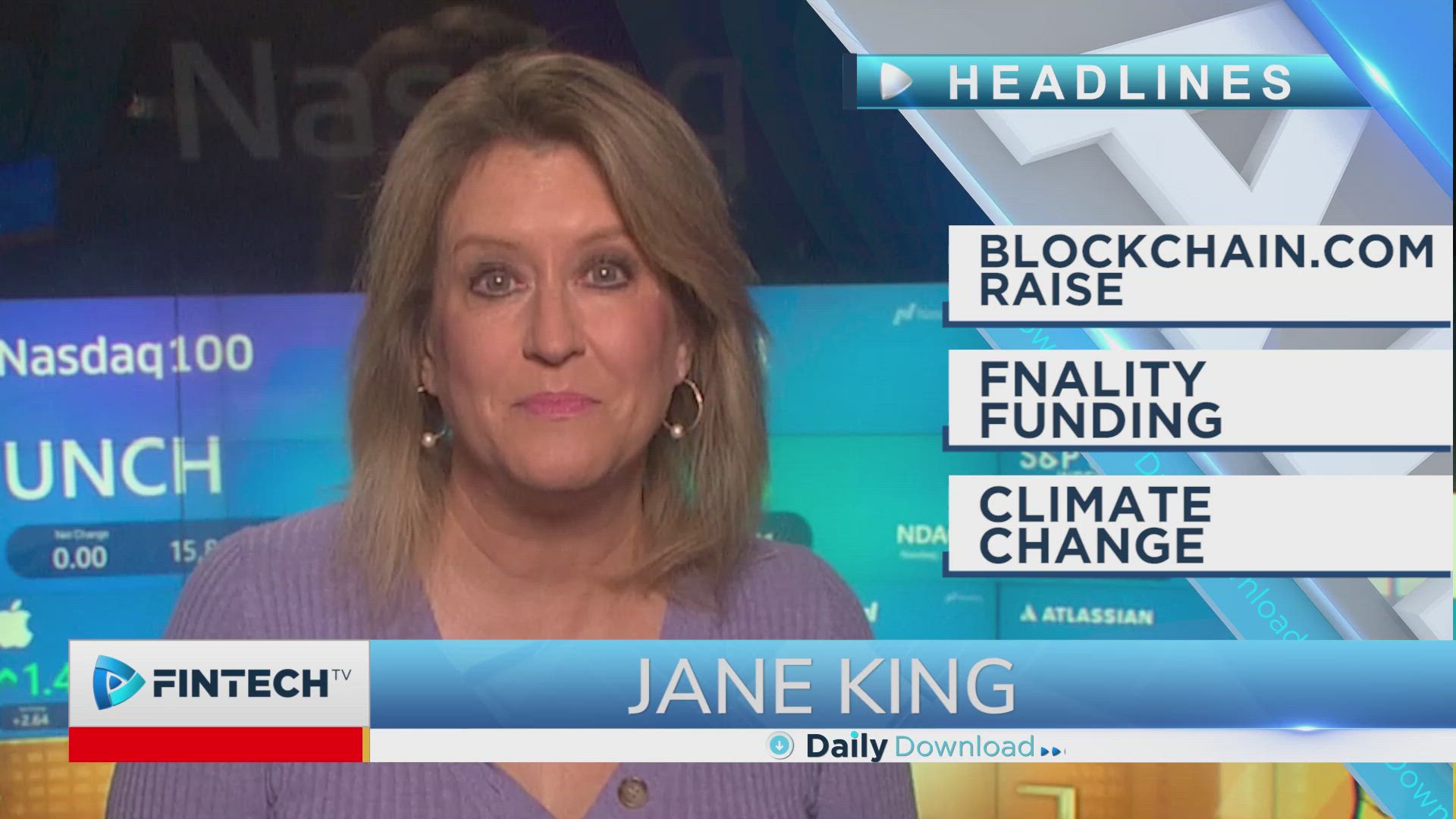 Blockchain.com raise, Fnality Funding, Climate change