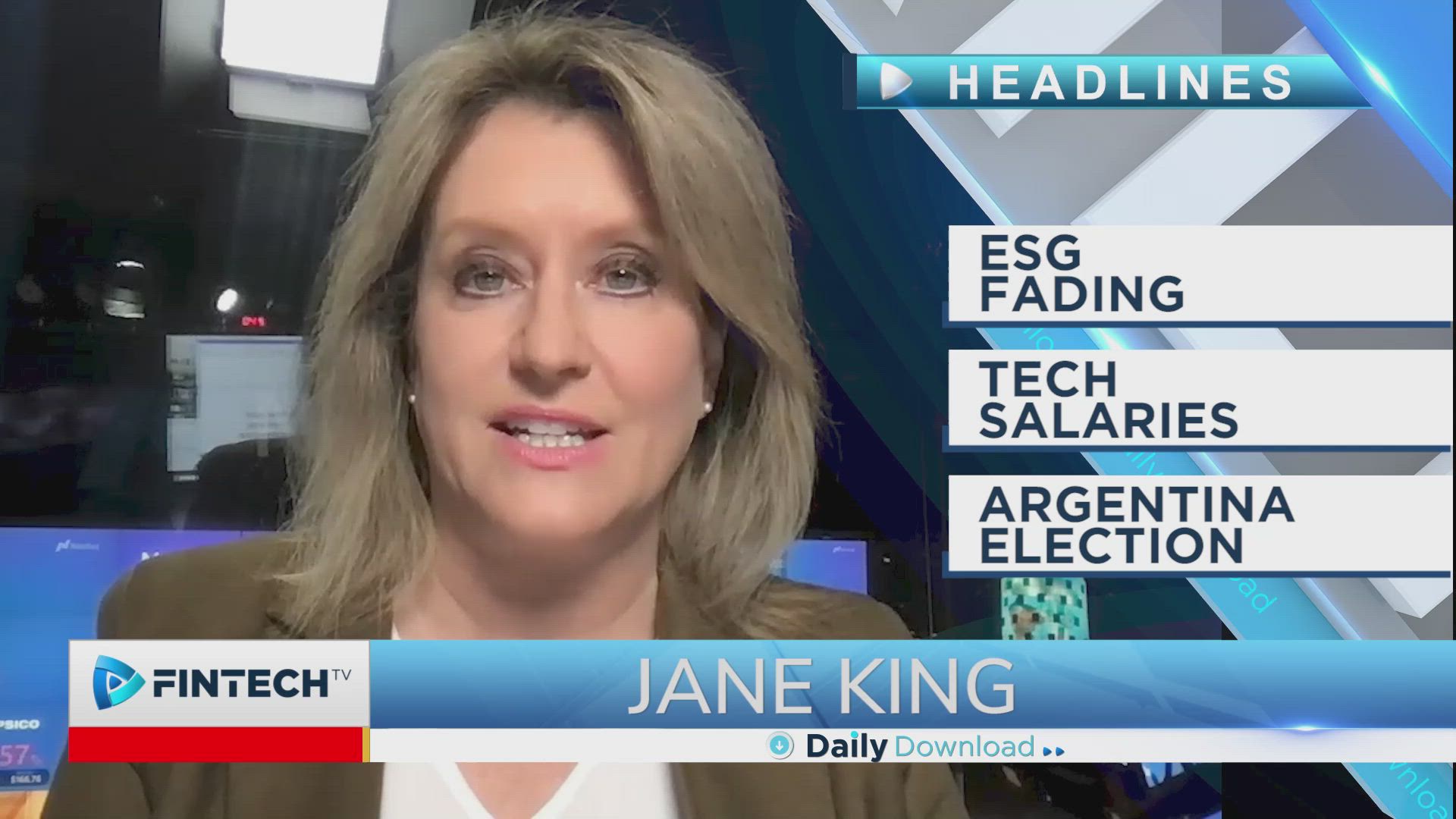 ESG fading, Tech salaries, Argentina Election