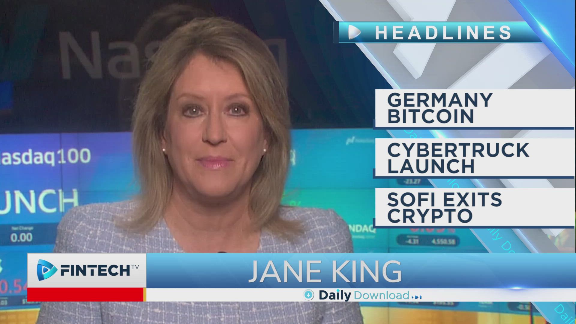 Germany bitcoin, Cybertruck launch, SoFi exits crypto