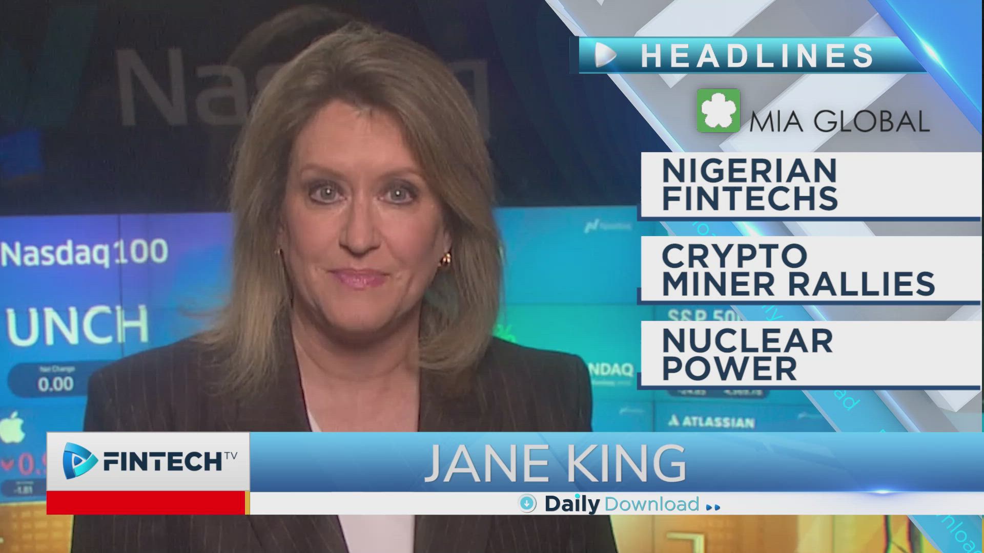 Nigerian Fintechs, Crypto Miner Rallies, Nuclear Power