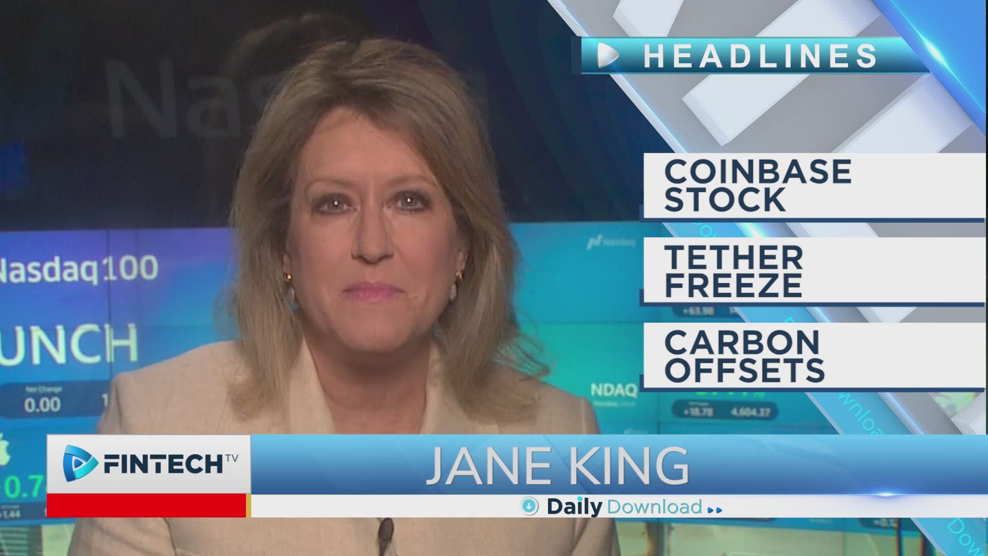 Coinbase stock, Tether freeze, Carbon offset