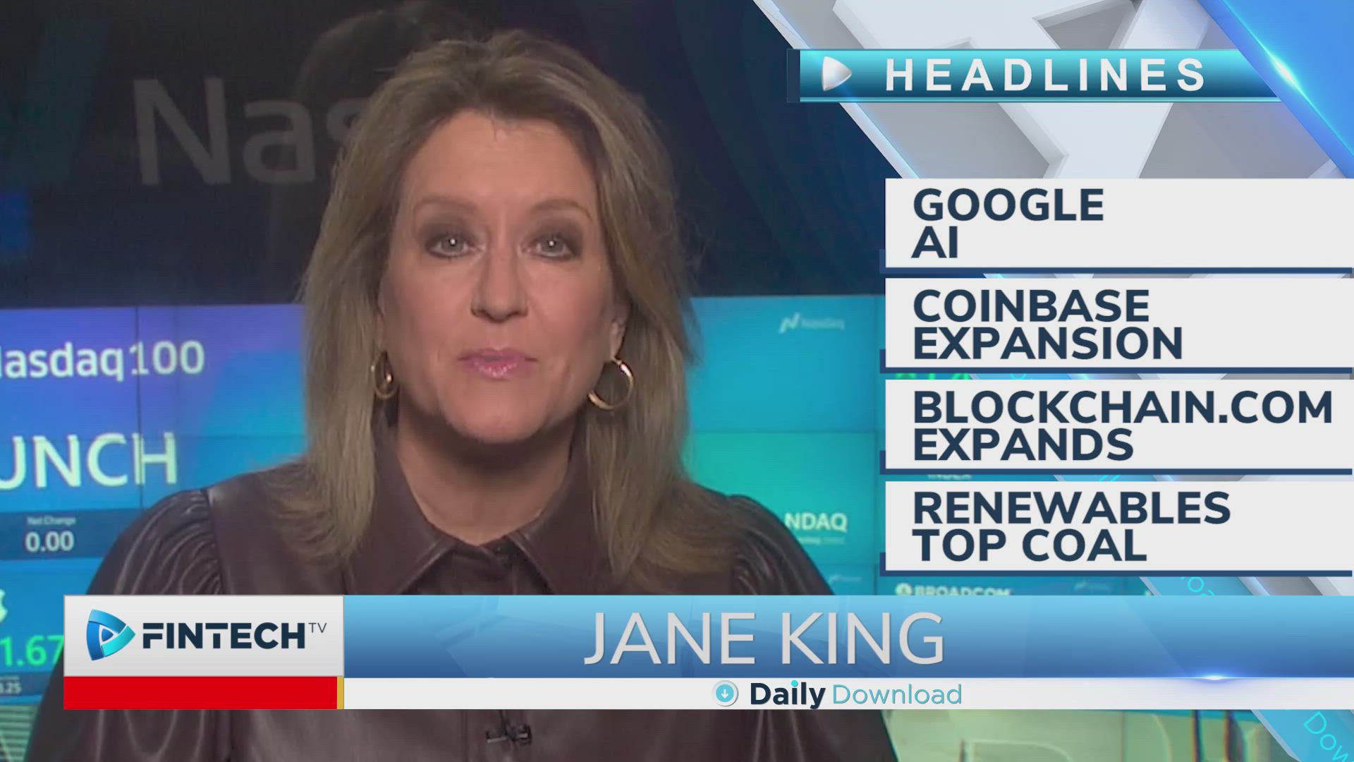 Google AI, Coinbase expansion, Blockchain.com expands, Renewables top coal