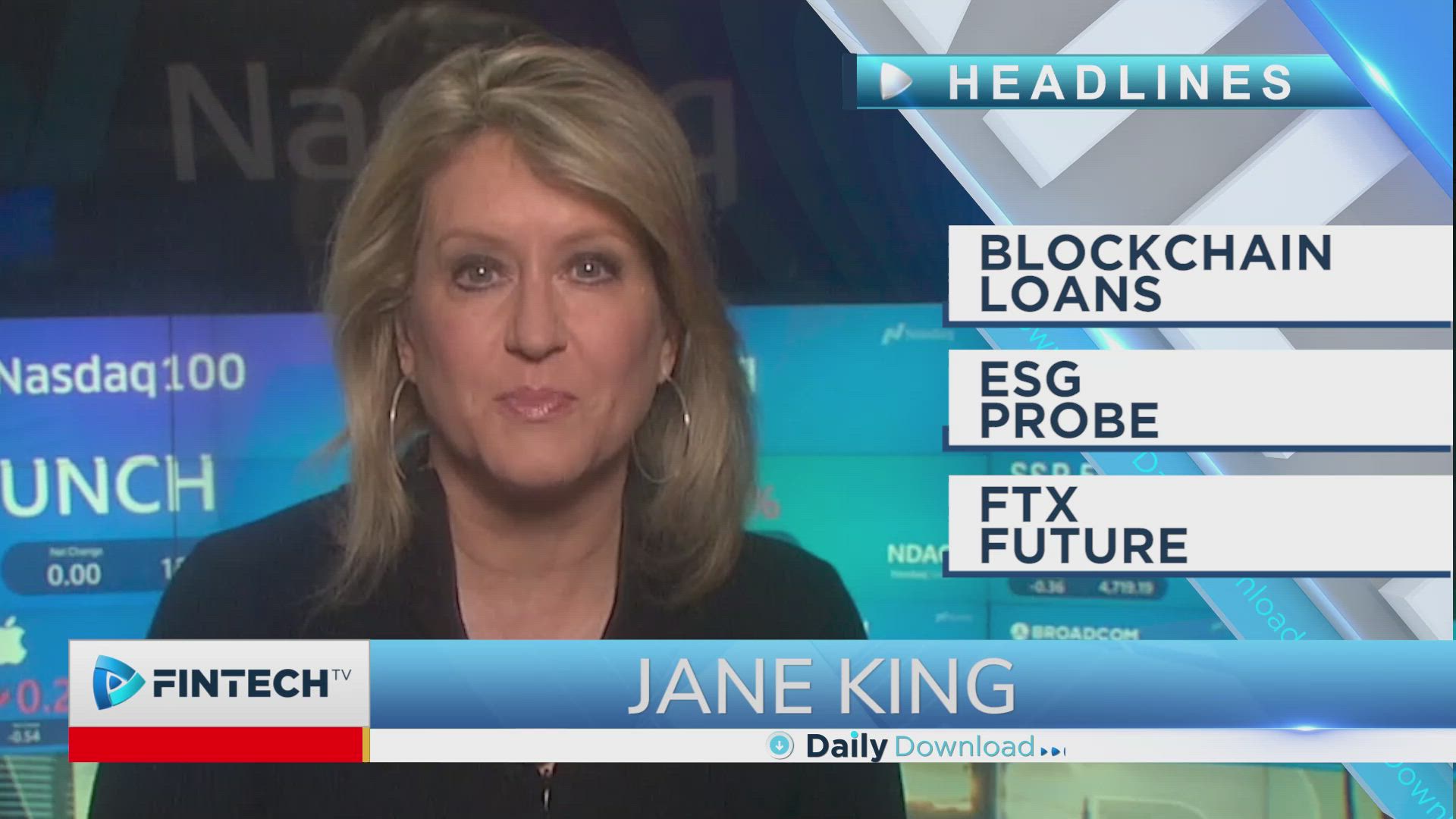 Blockchain loans, ESG probe, FTX future