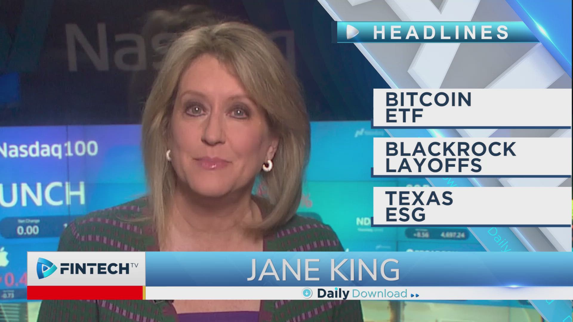 Bitcoin ETF, BlackRock layoffs, Texas ESG