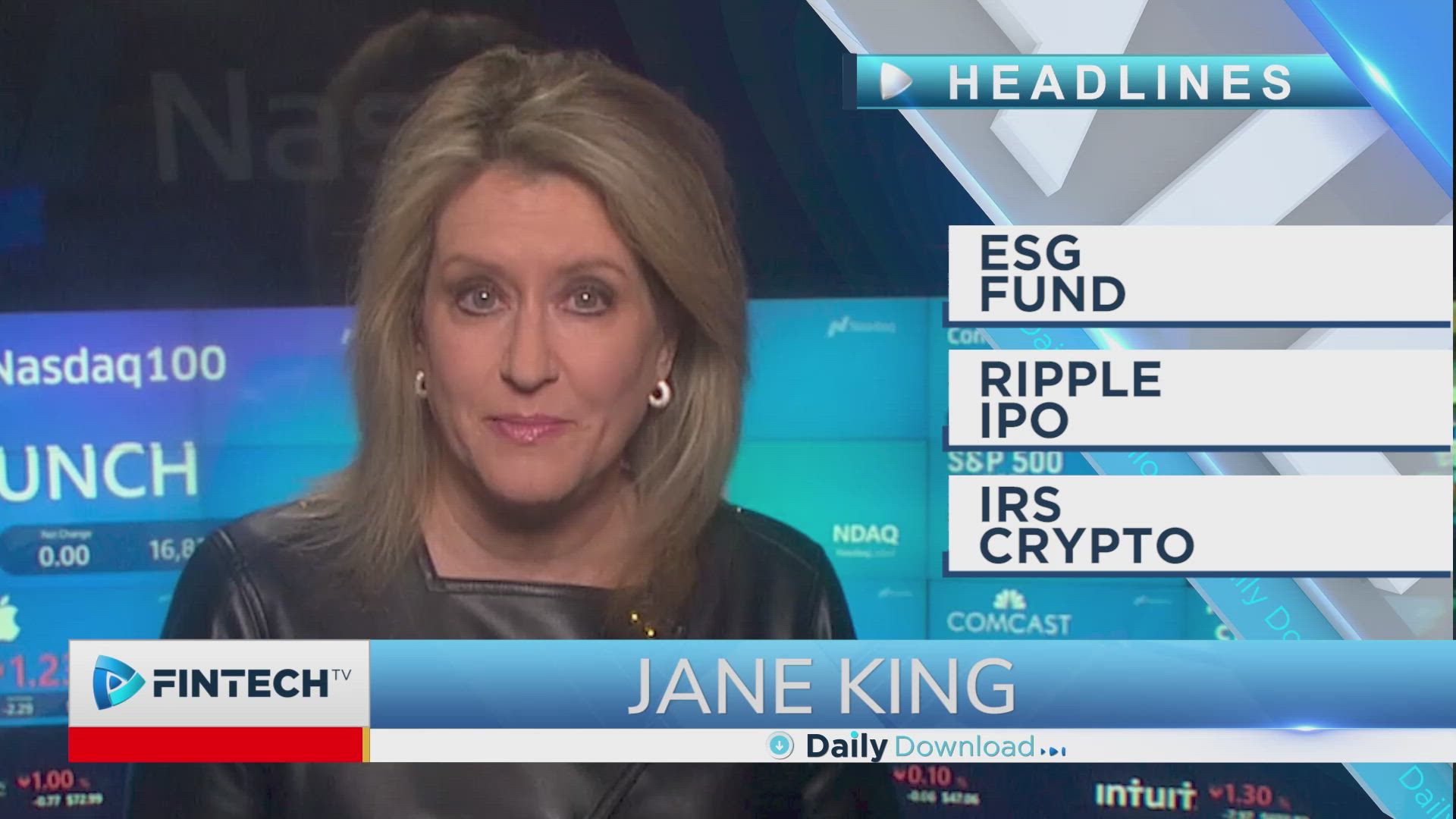 ESG fund, Ripple IPO,IRS Crypto