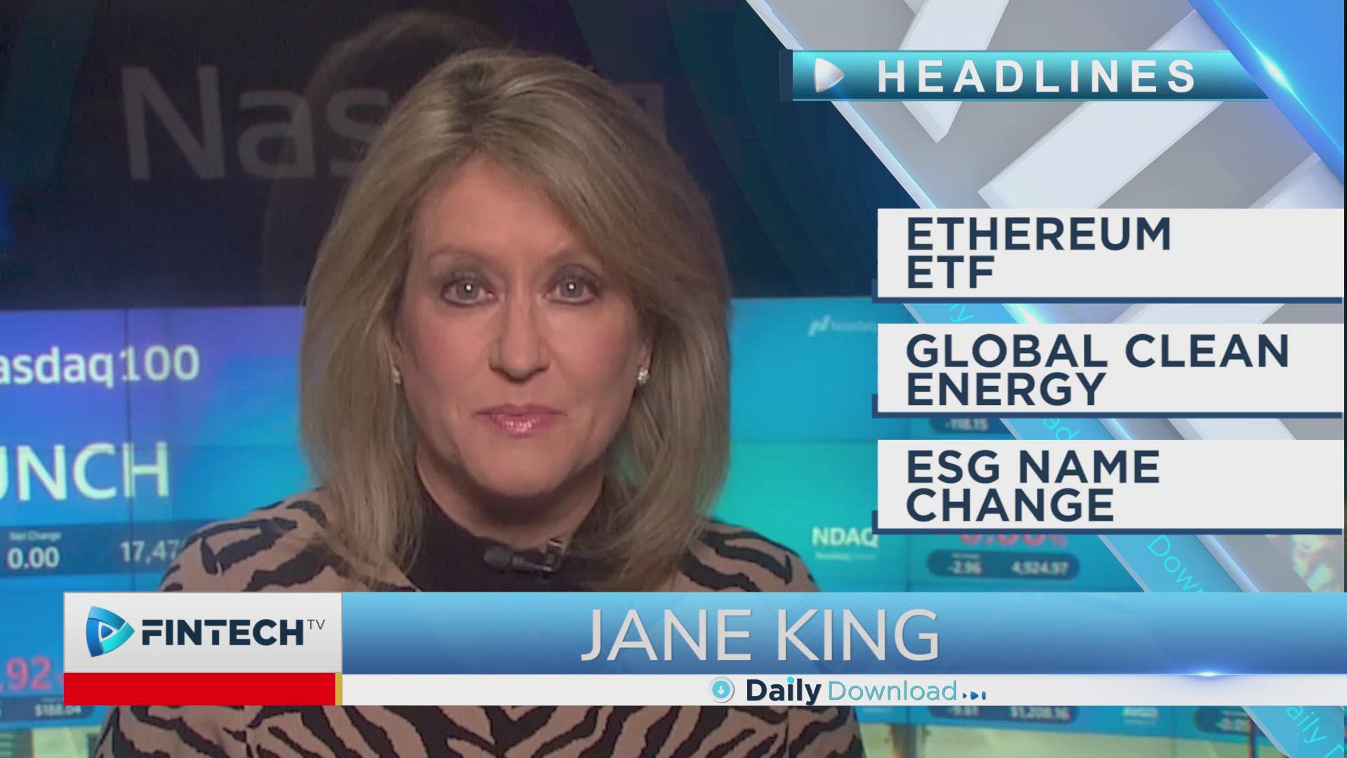 Ethereum ETF, Global Clean Energy, ESG name change