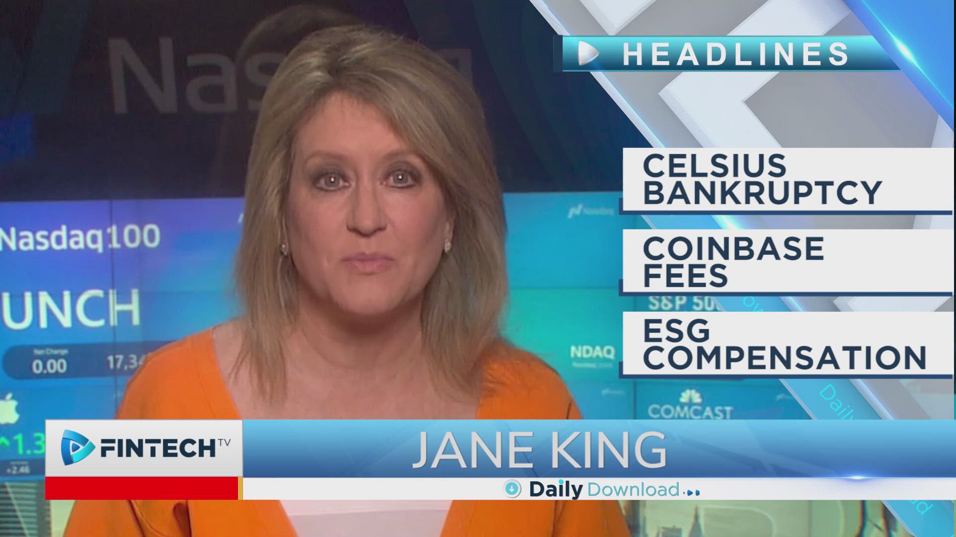 Celsius bankruptcy, Coinbase fees, ESG compensation