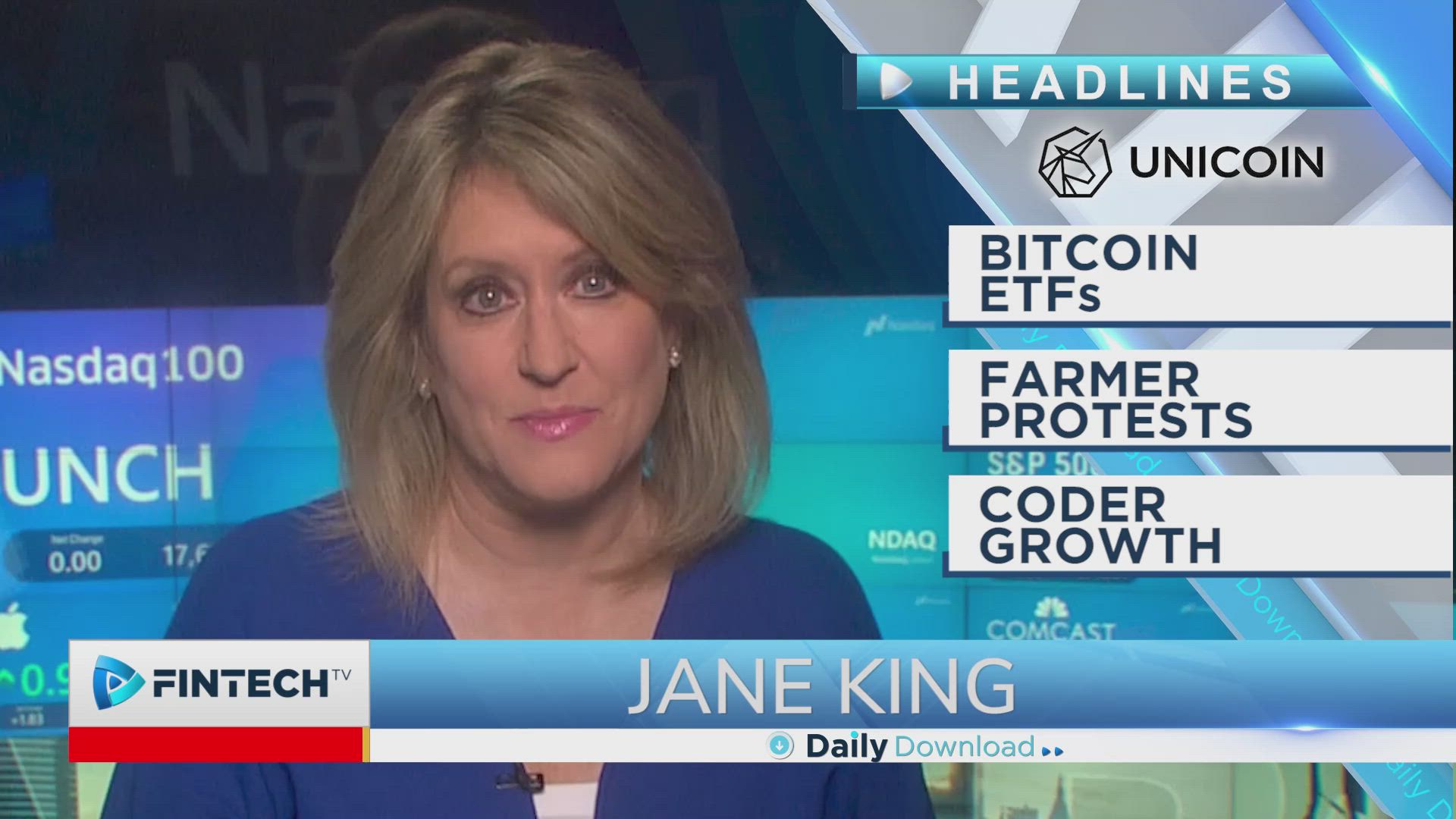 Bitcoin ETFs, Farmer protest, Coder growth