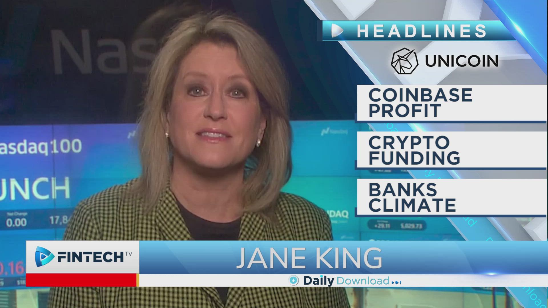 Coinbase Profit, Crypto Funding, Banks Climate