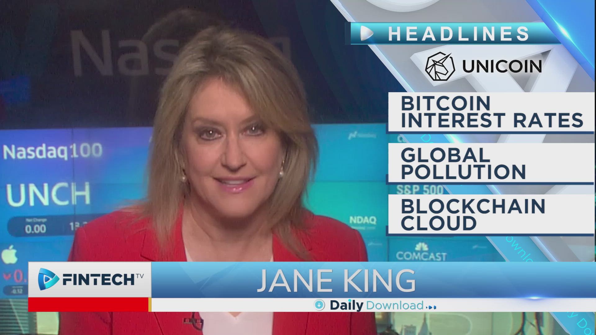 Bitcoin Interest, Global Pollution, Blockchain Cloud